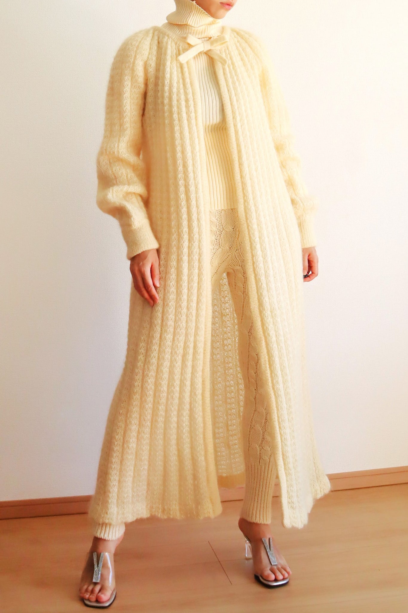 70s Mohair Knit Coat