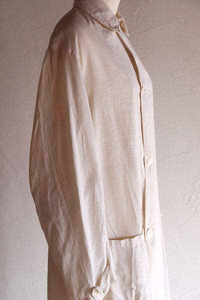 1910s~1920s Linen Duster Coat