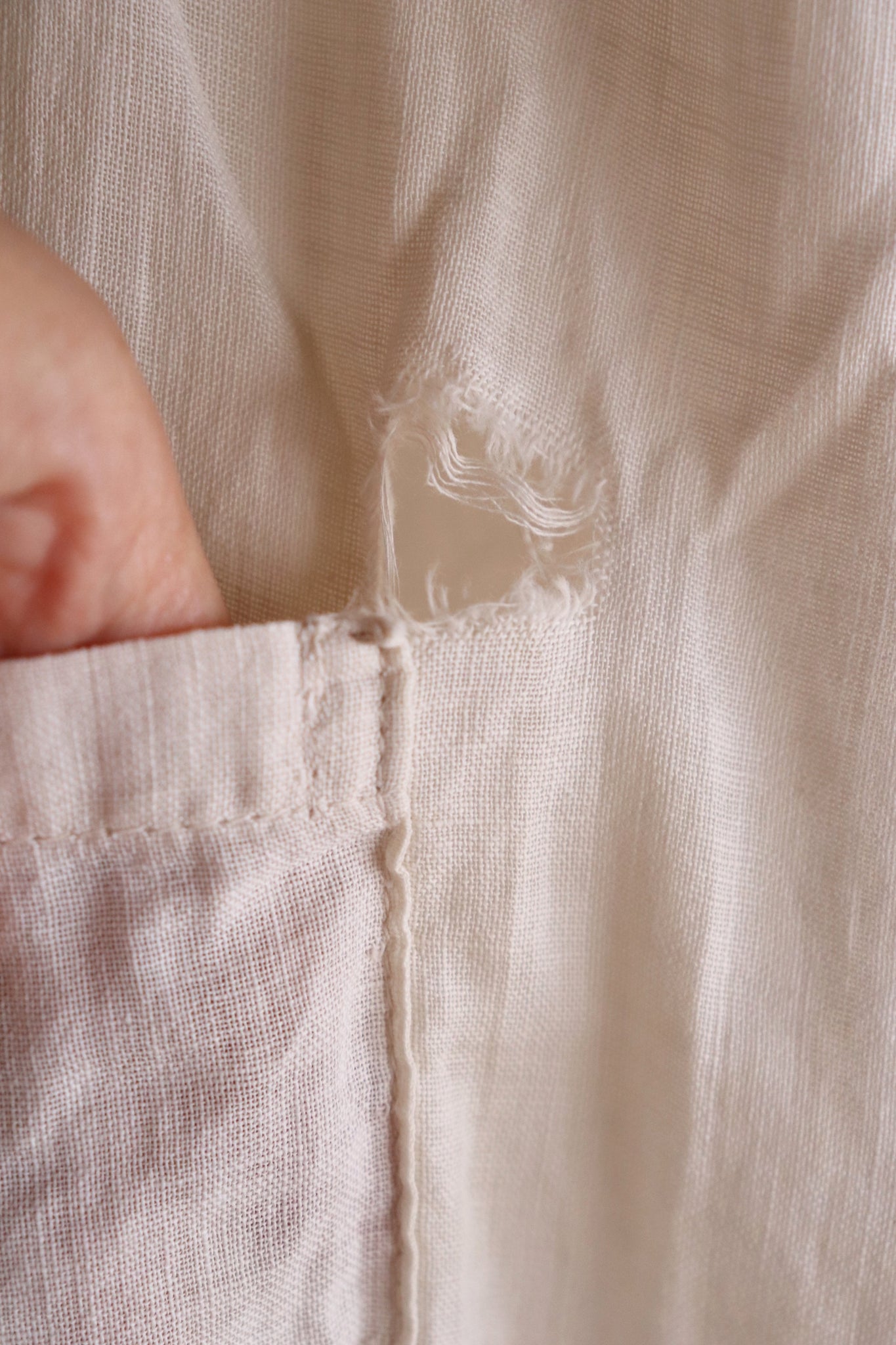 1910s~1920s Linen Duster Coat