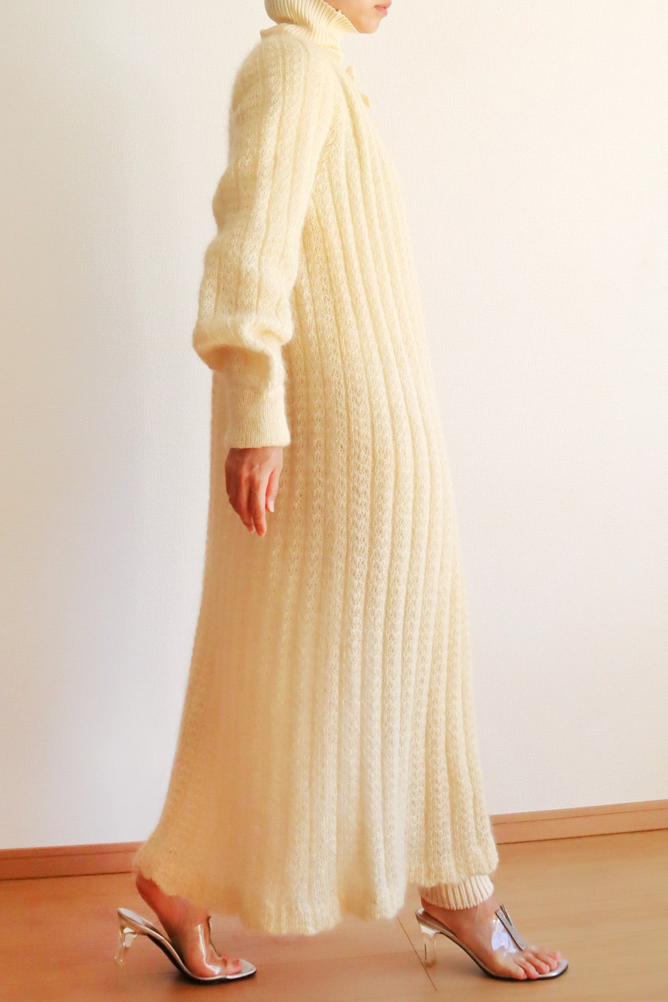 70s Mohair Knit Coat