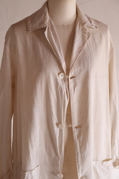 1910s~1920s Linen Duster Coat
