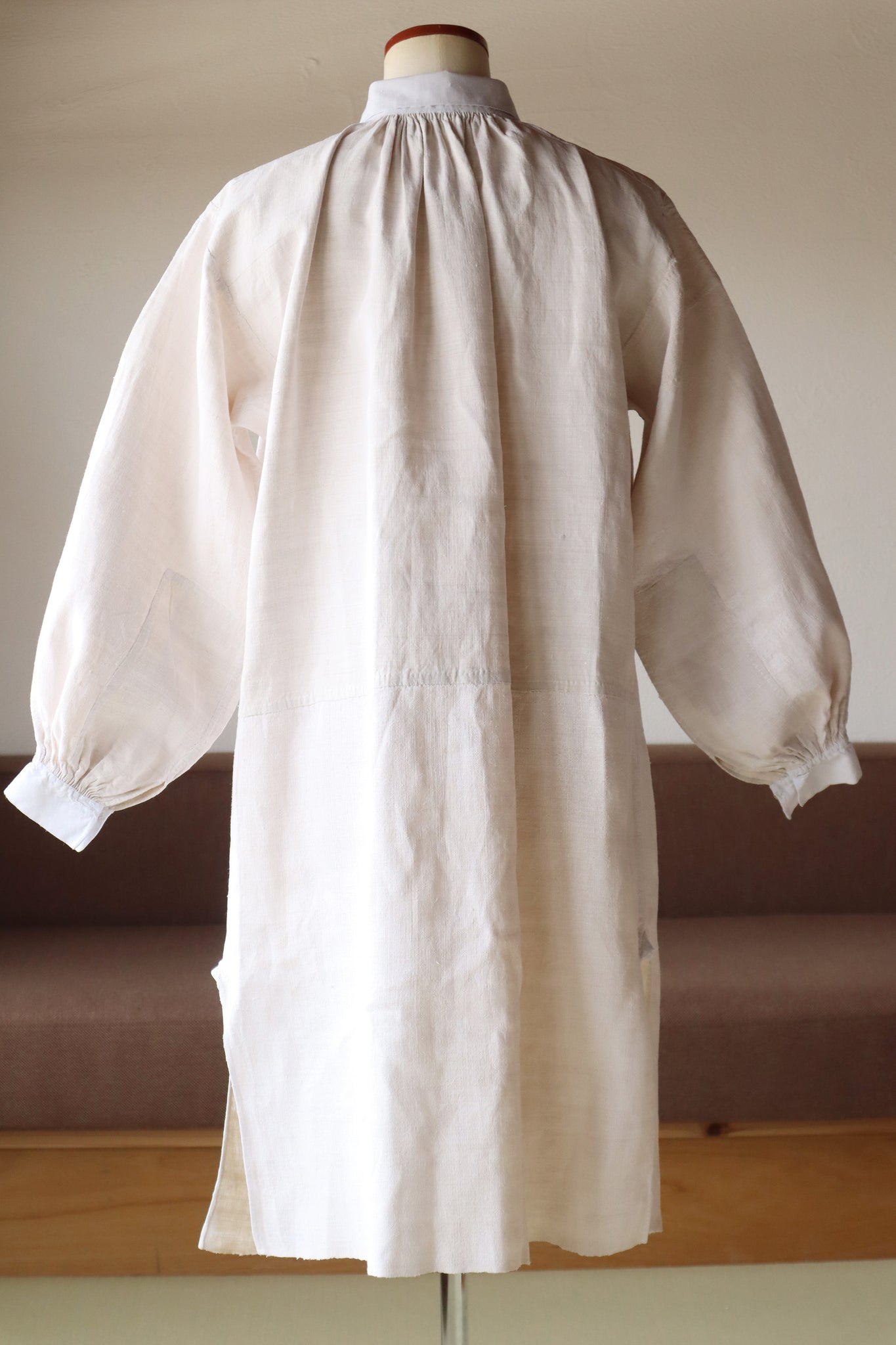 19th French Linen Smock