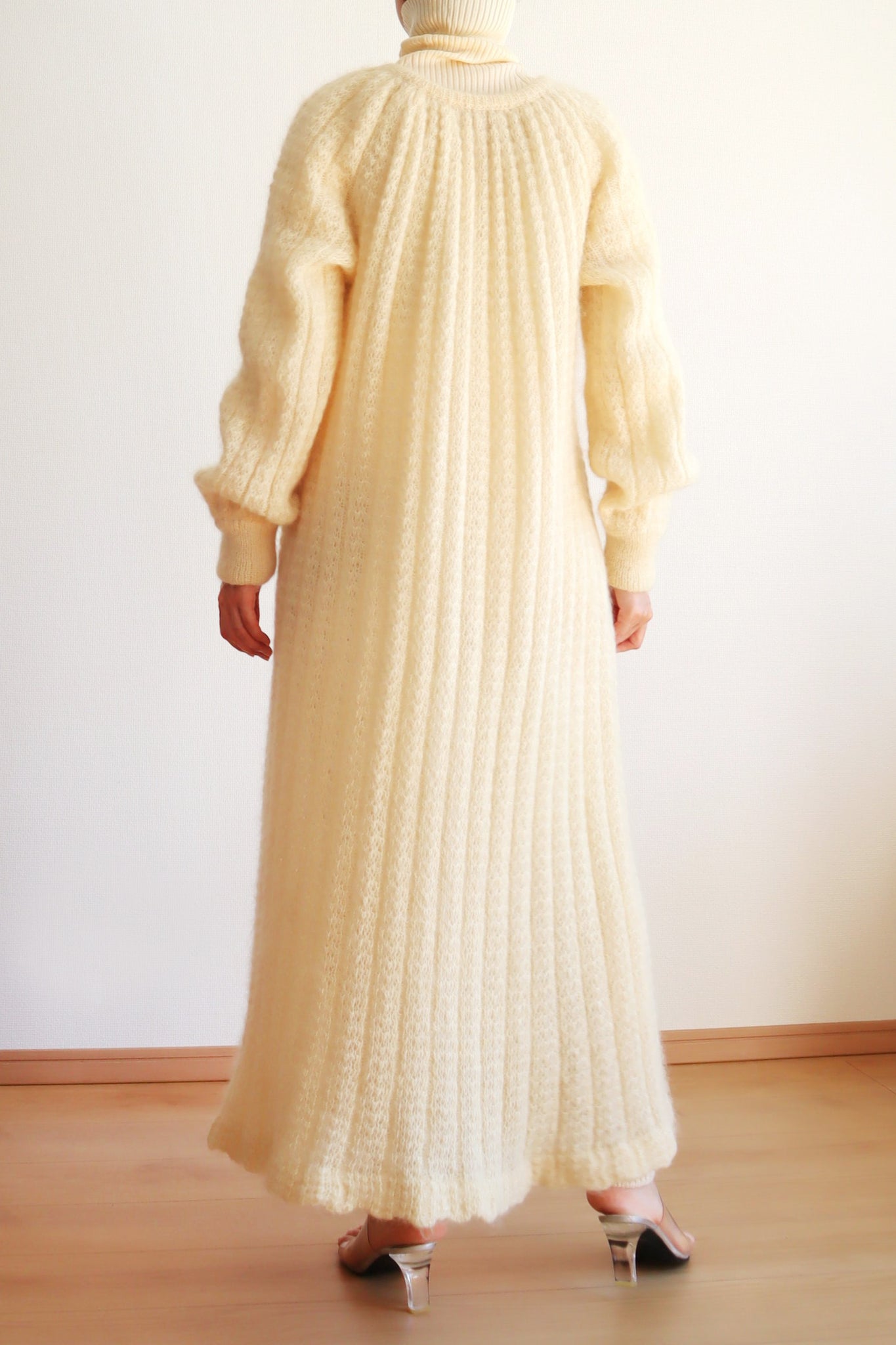 70s Mohair Knit Coat