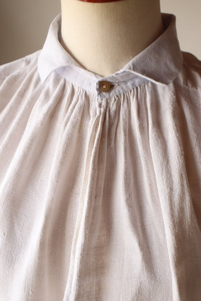 19th French Linen Smock