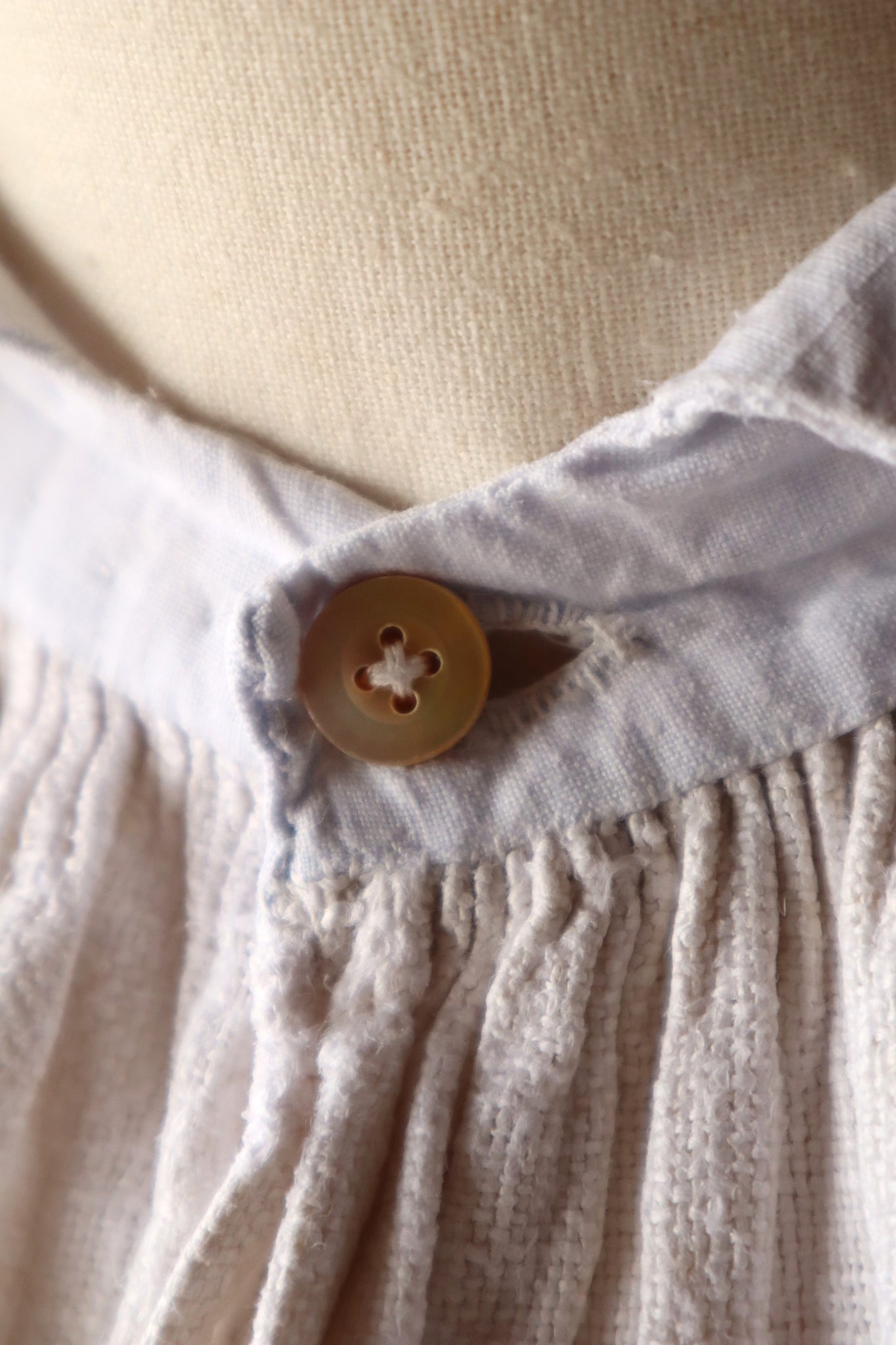 19th French Linen Smock