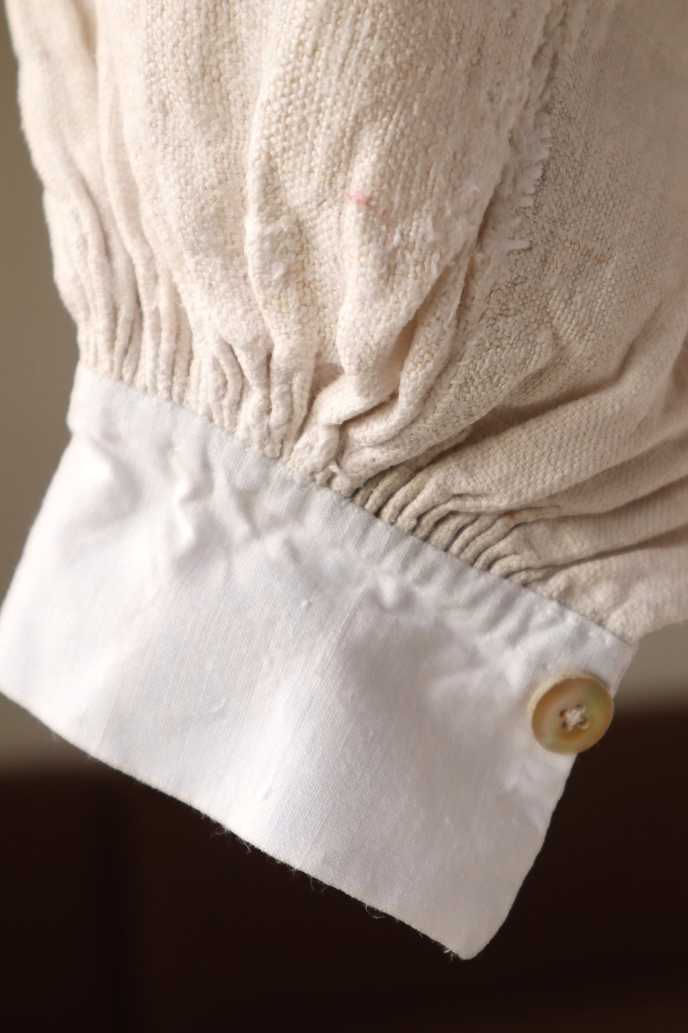 19th French Linen Smock