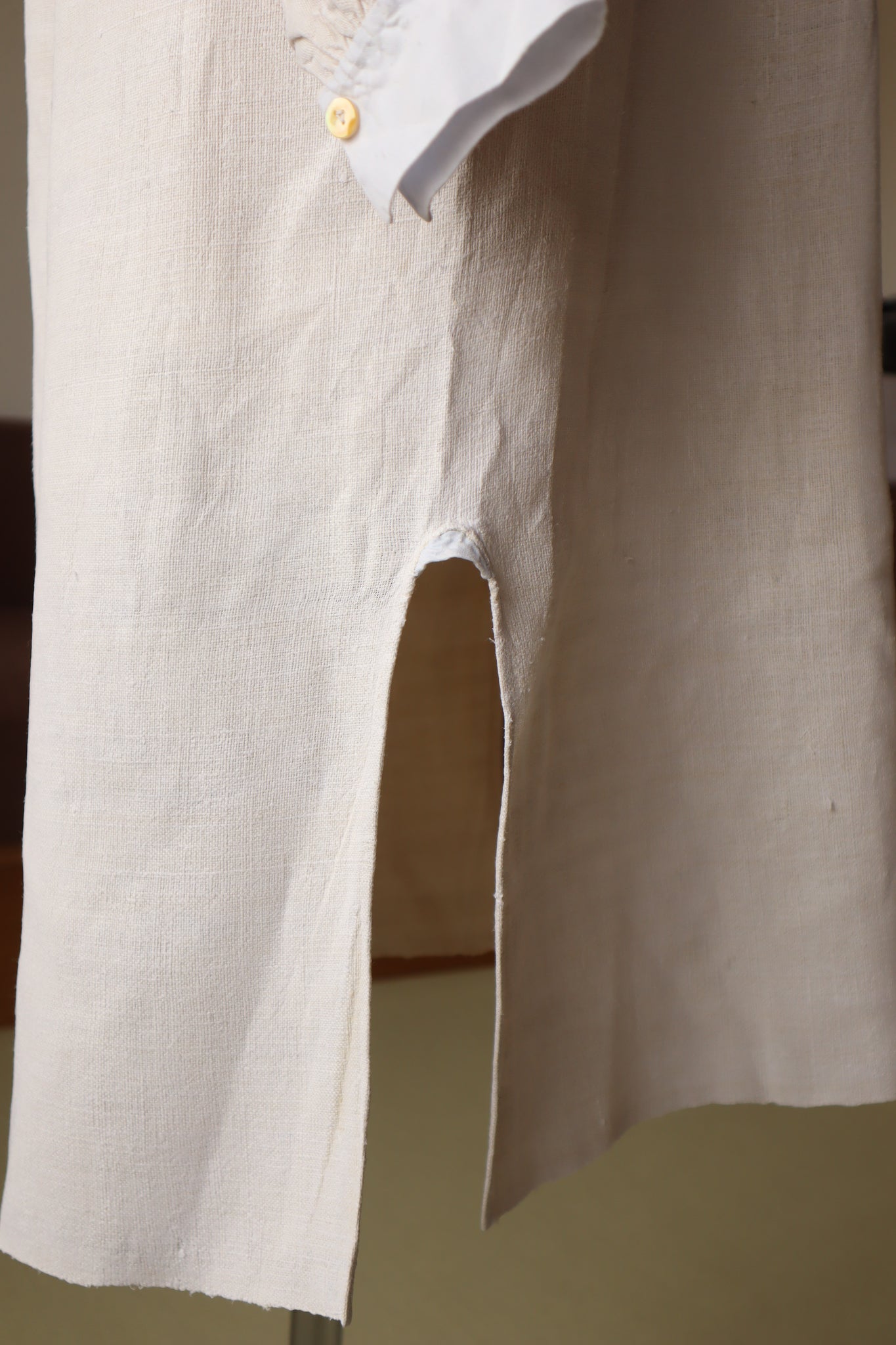 19th French Linen Smock