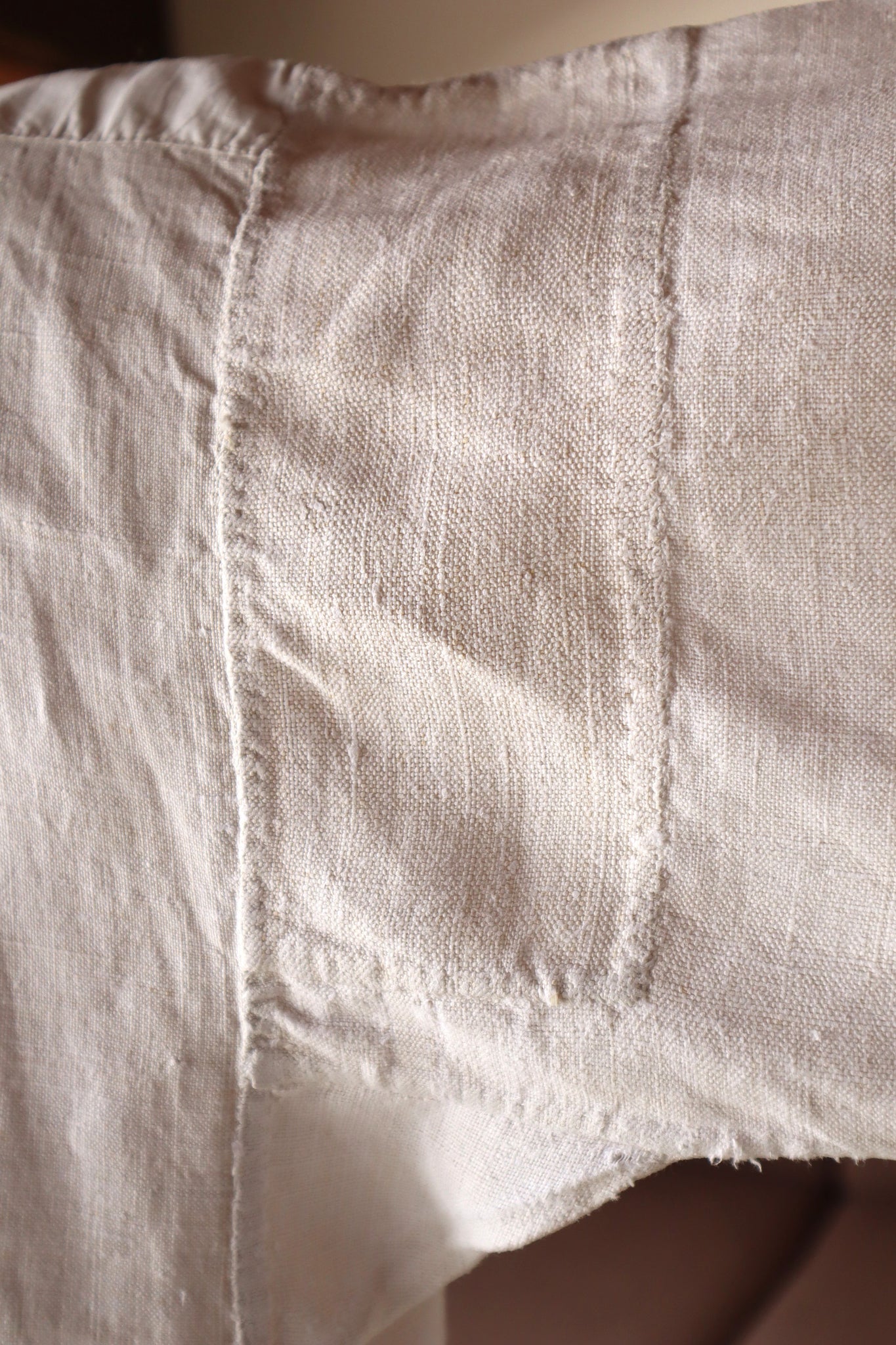 19th French Linen Smock