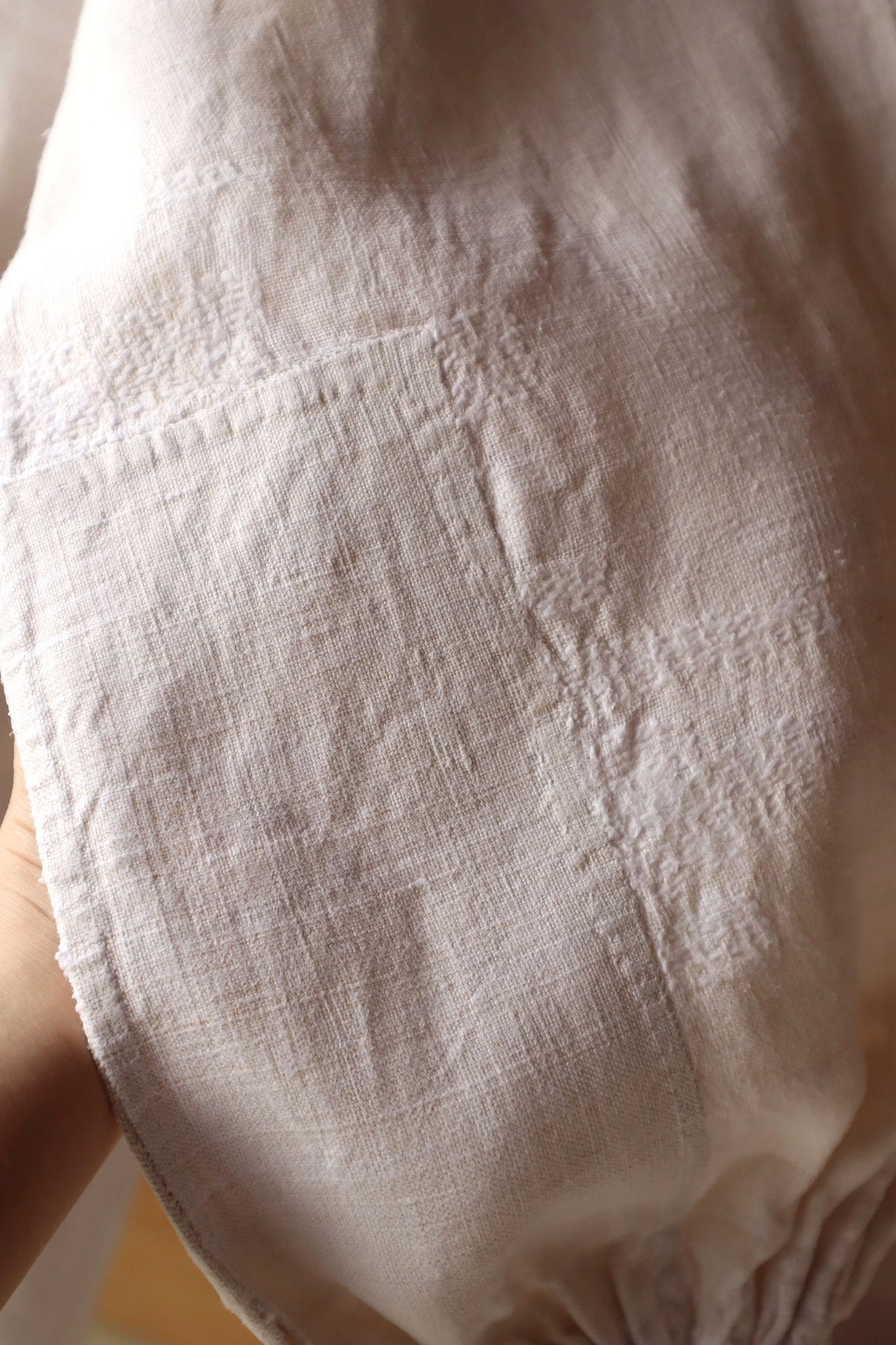 19th French Linen Smock
