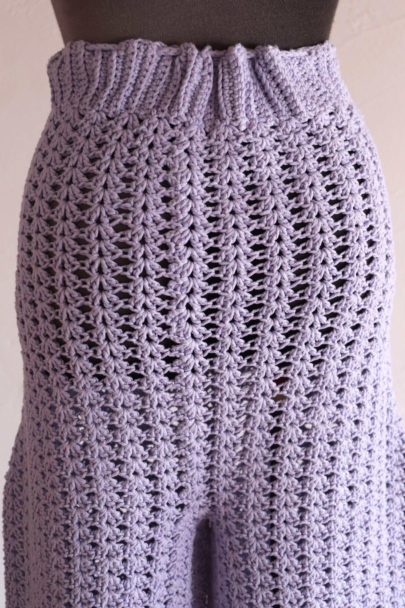 70s Chunky Knit Pants