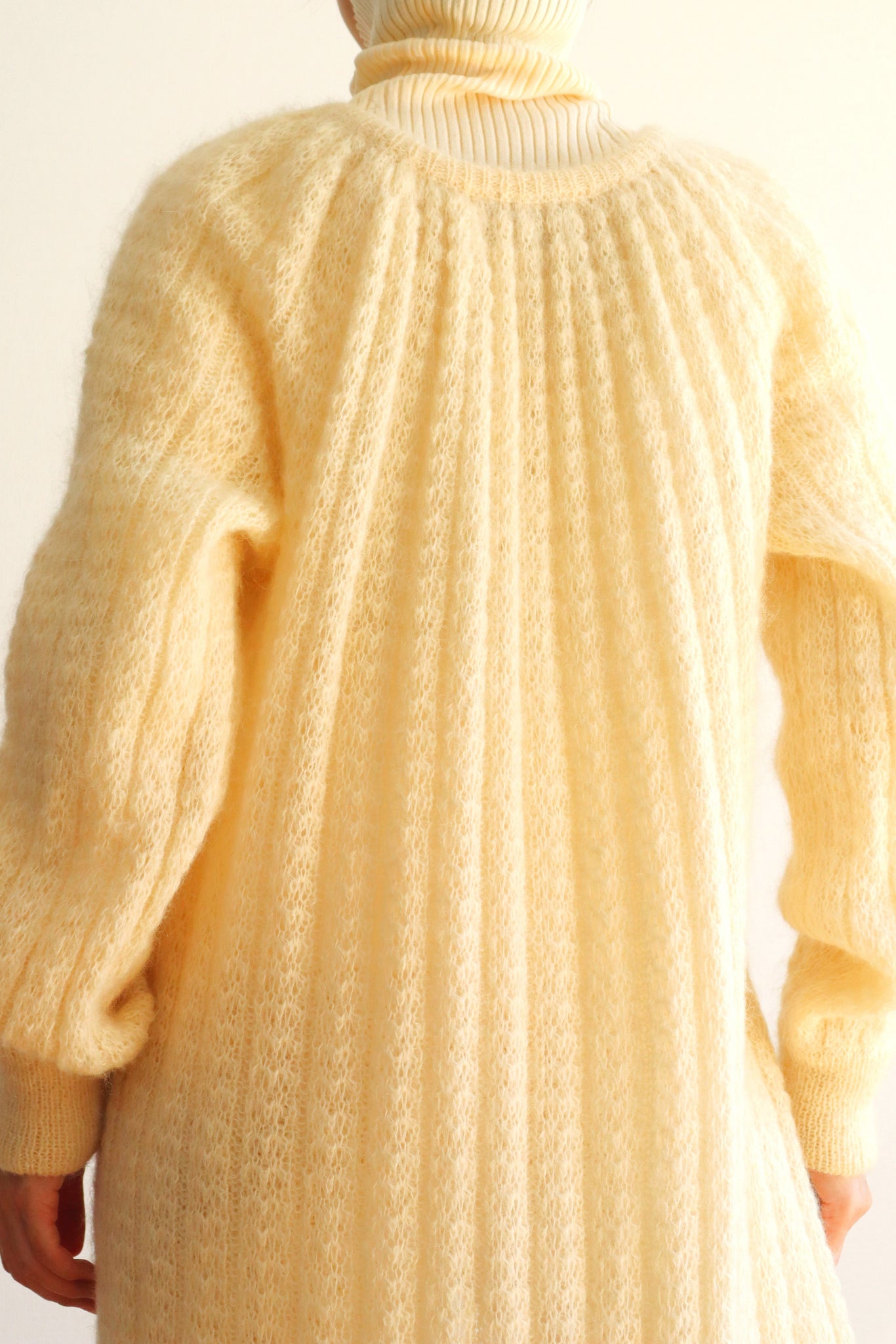 70s Mohair Knit Coat