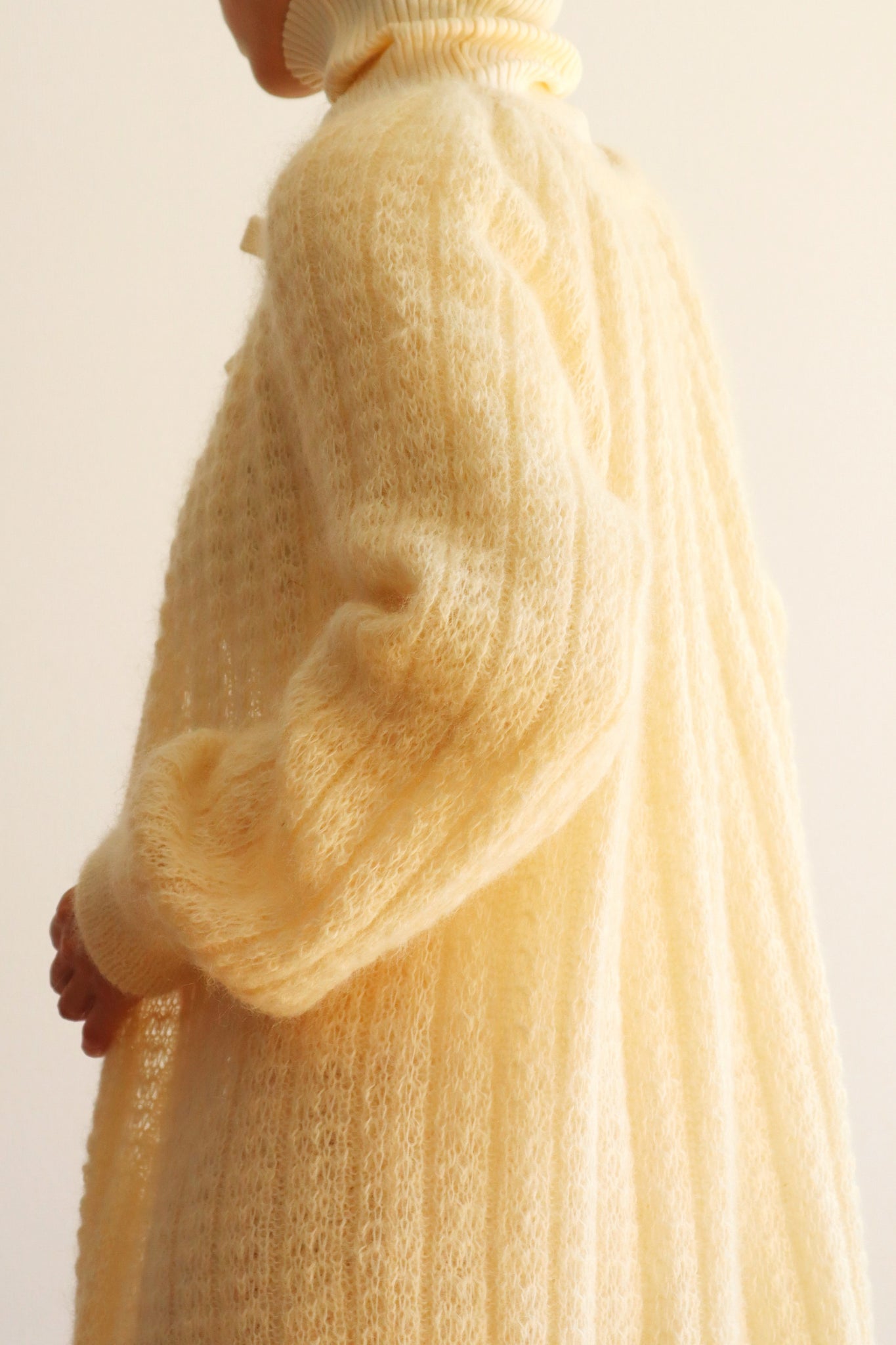 70s Mohair Knit Coat