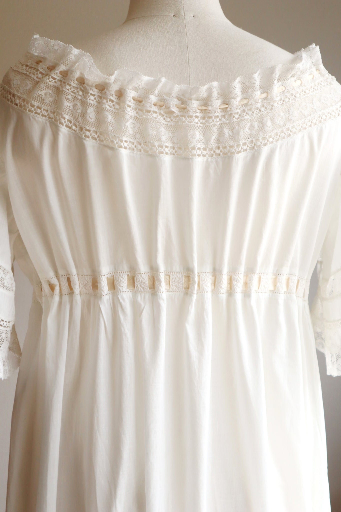 1900s Edwardian Nightgown