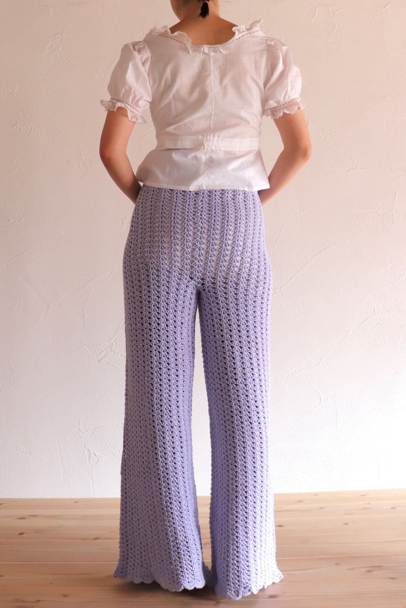 70s Chunky Knit Pants