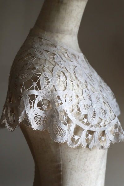 1900s–1910s Edwardian Tape Lace Collar