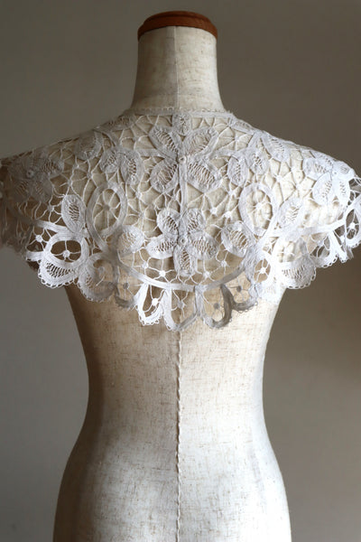 1900s–1910s Edwardian Tape Lace Collar