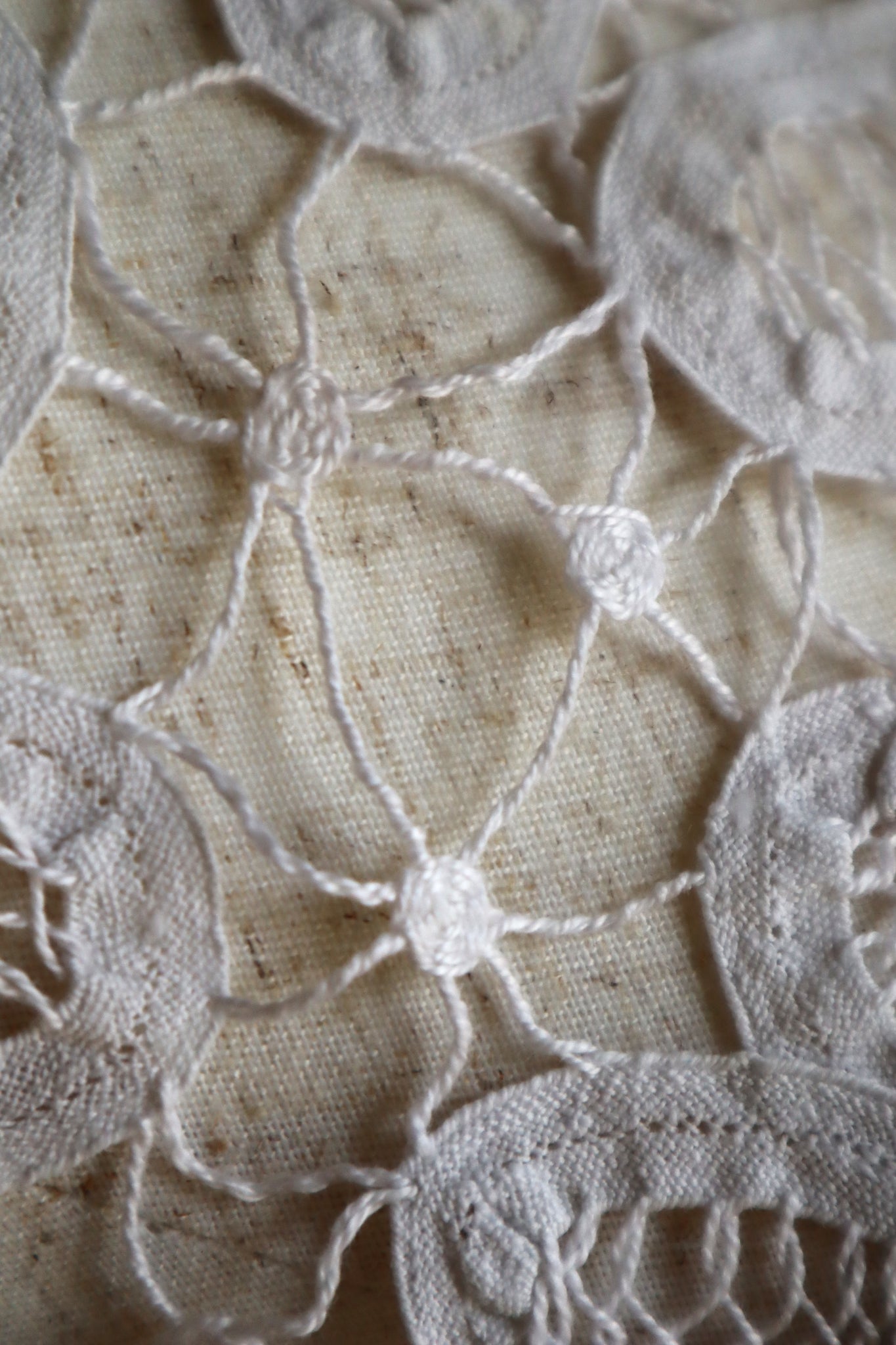 1900s–1910s Edwardian Tape Lace Collar