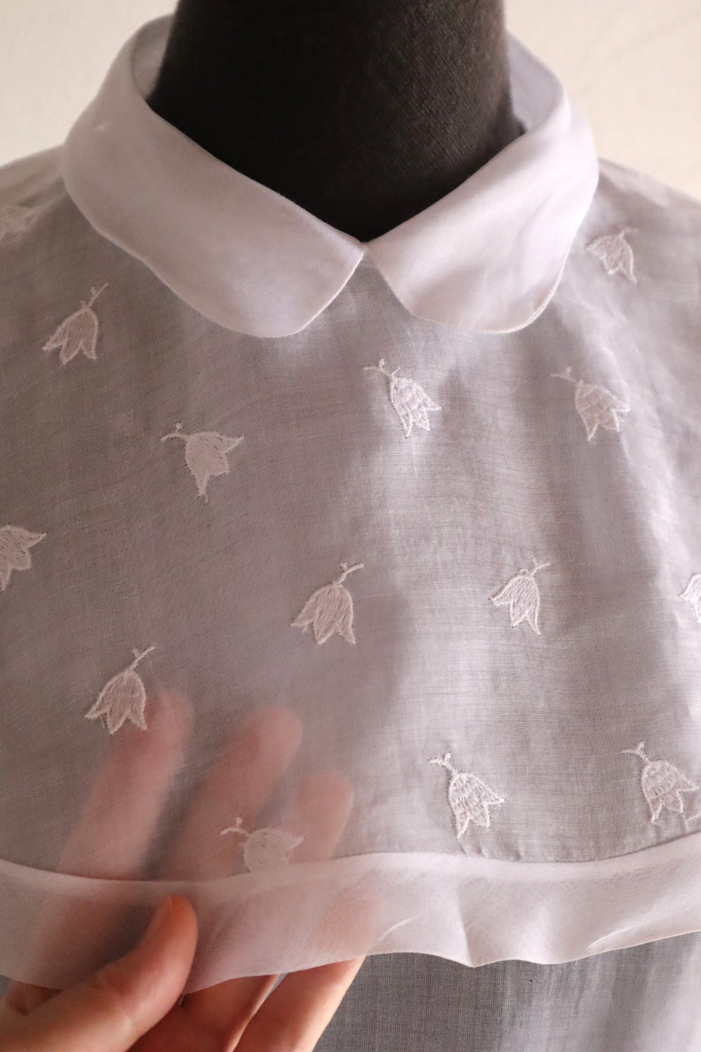 1950s Organdy Communion Dress
