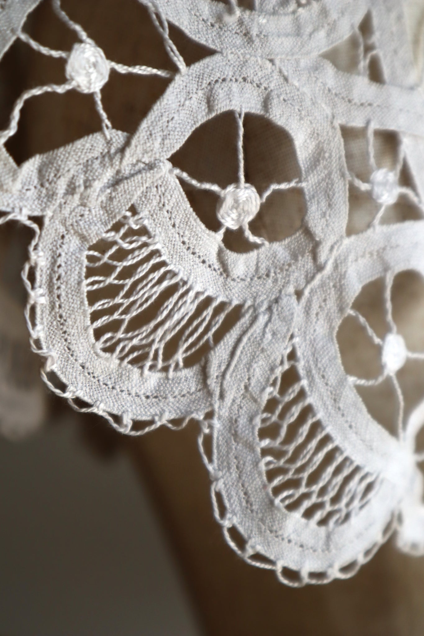 1900s–1910s Edwardian Tape Lace Collar