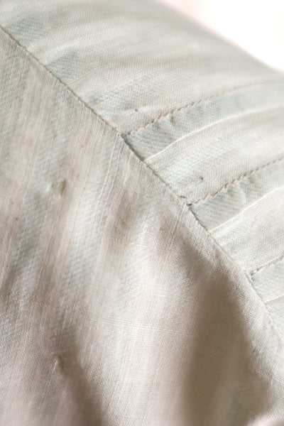 1910s Cotton Striped Lace Blouse