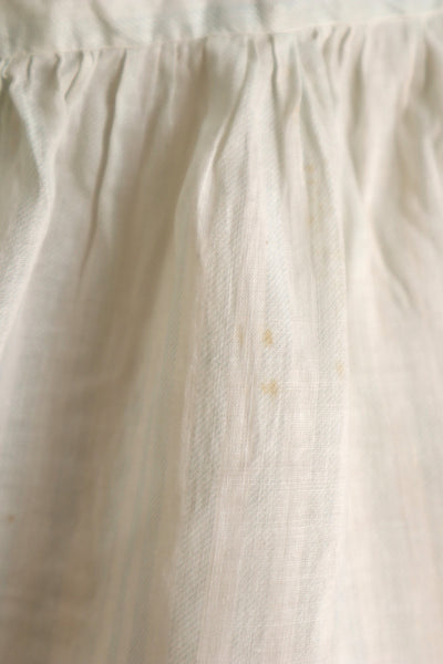 1910s Cotton Striped Lace Blouse