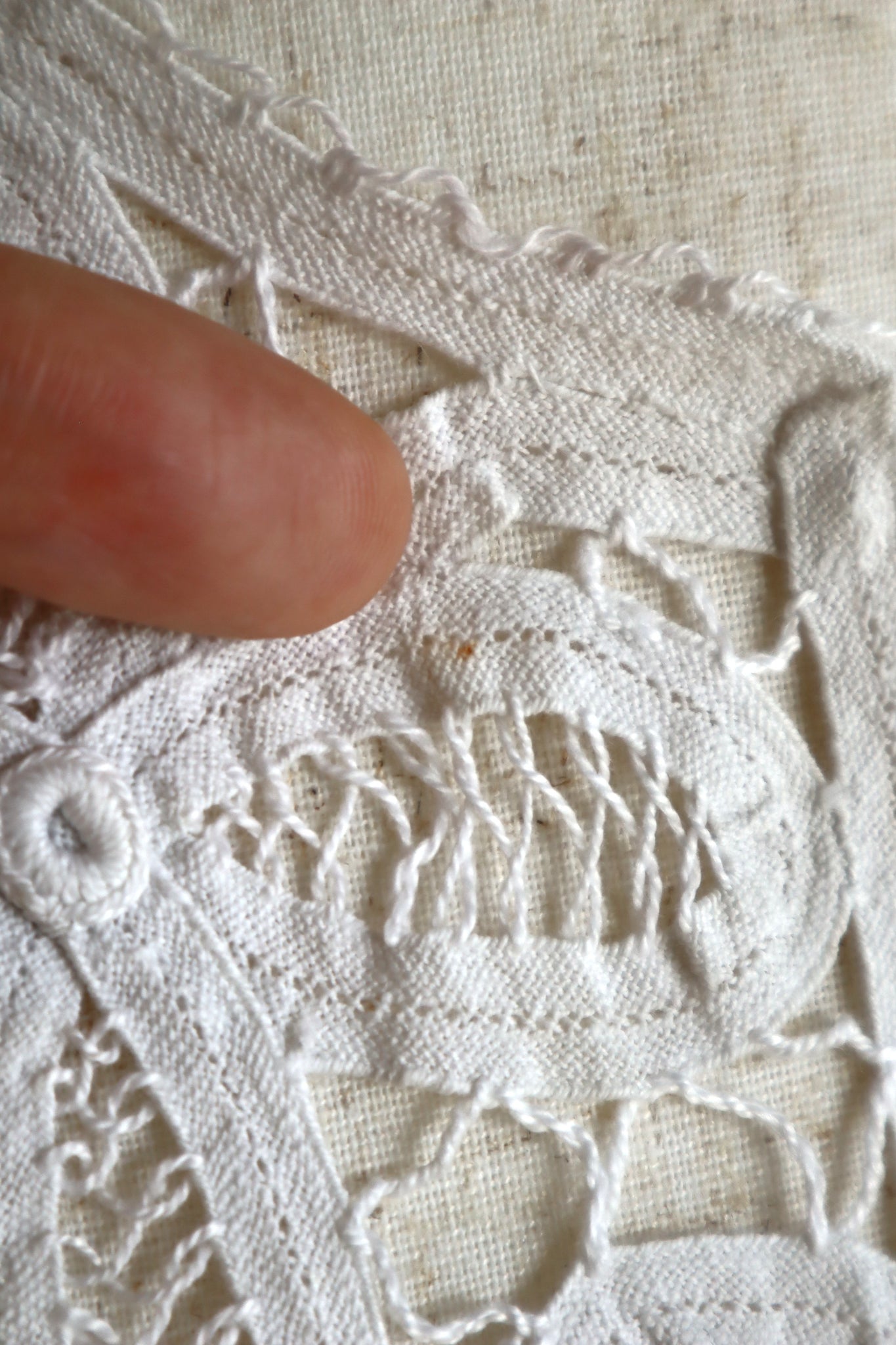 1900s–1910s Edwardian Tape Lace Collar