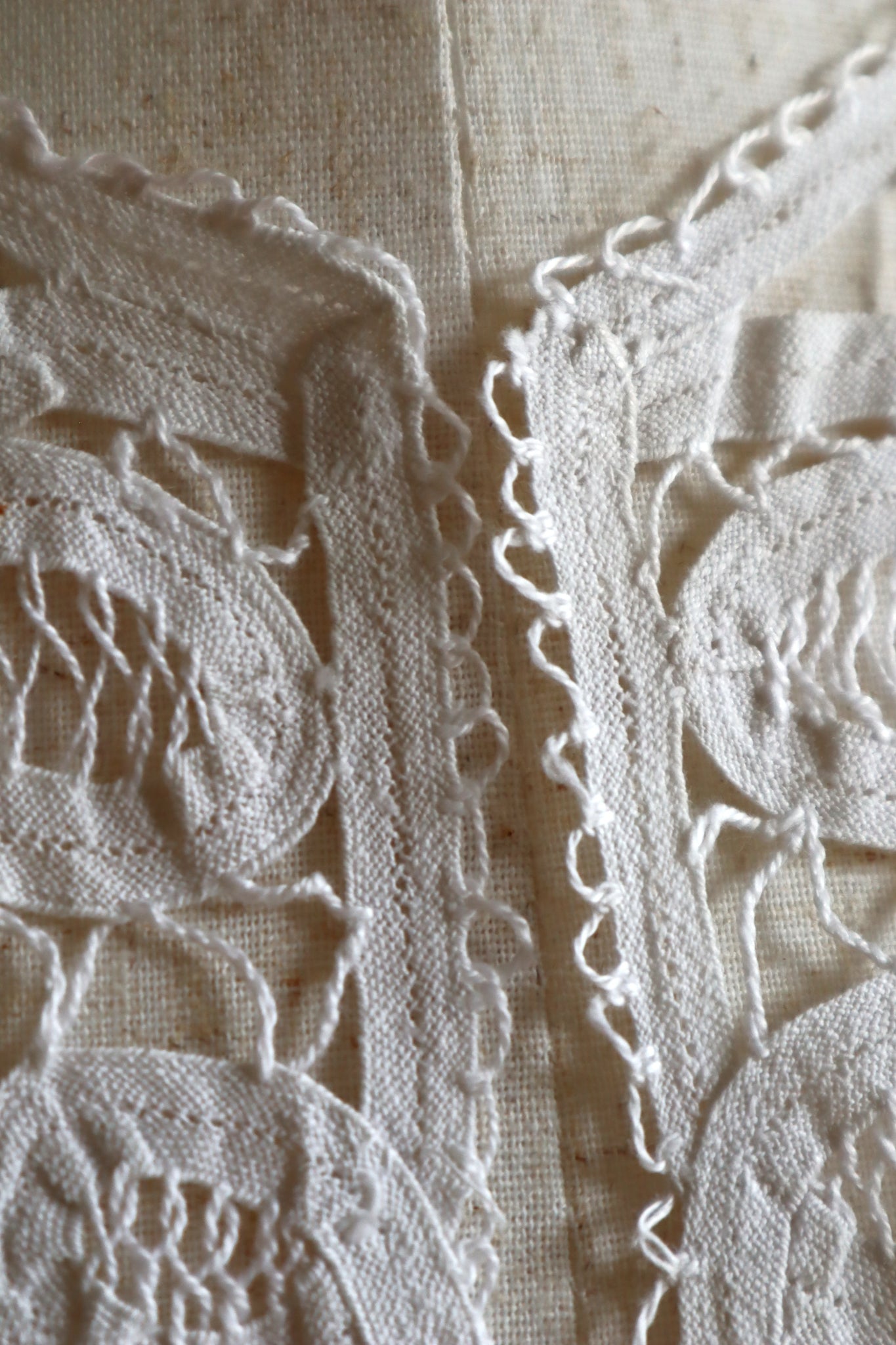 1900s–1910s Edwardian Tape Lace Collar
