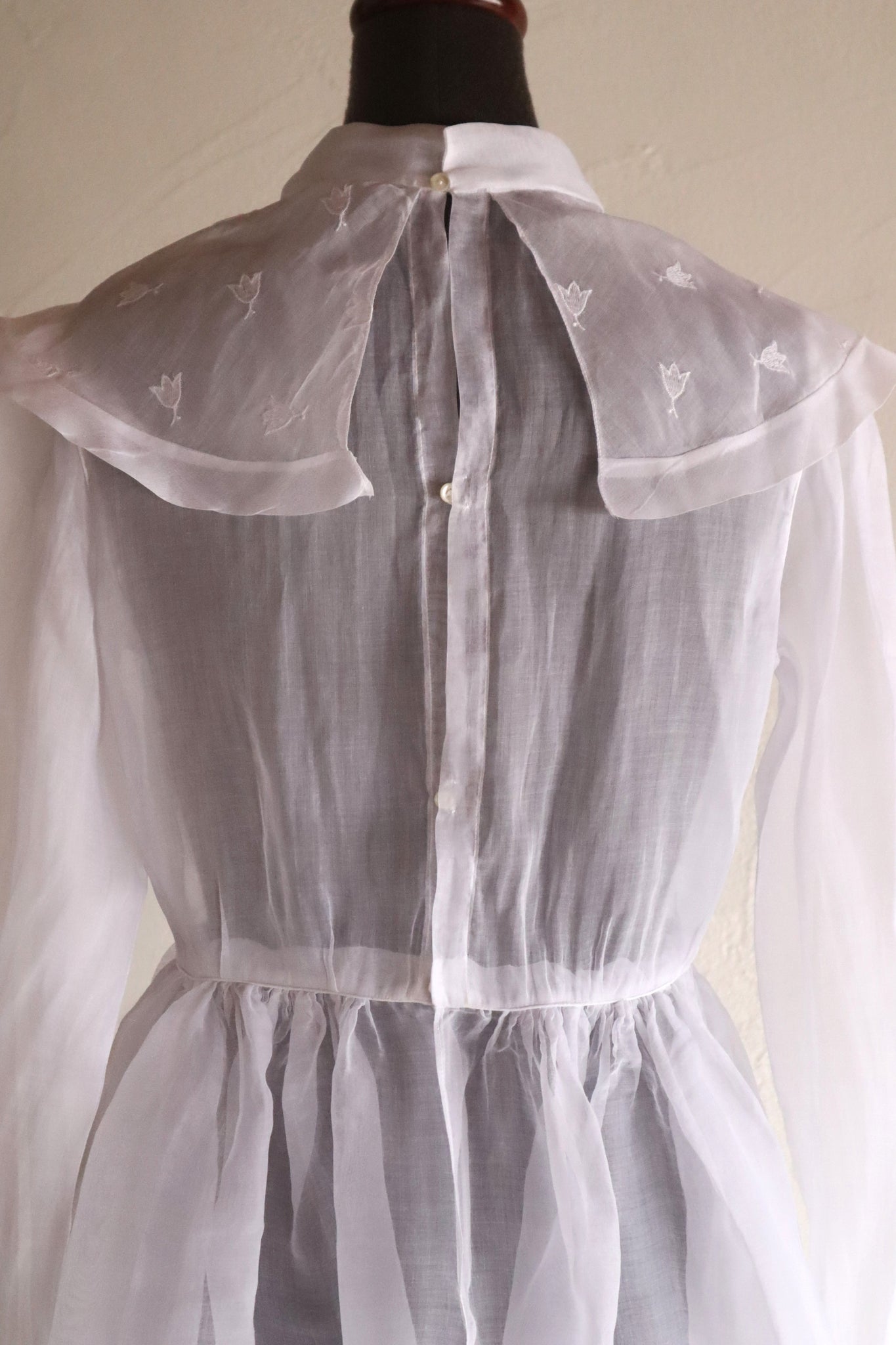 1950s Organdy Communion Dress