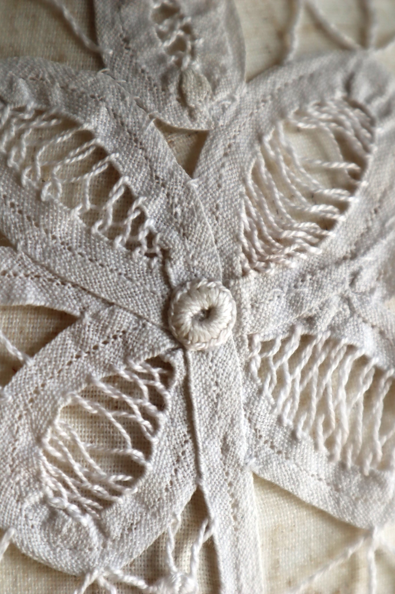 1900s–1910s Edwardian Tape Lace Collar