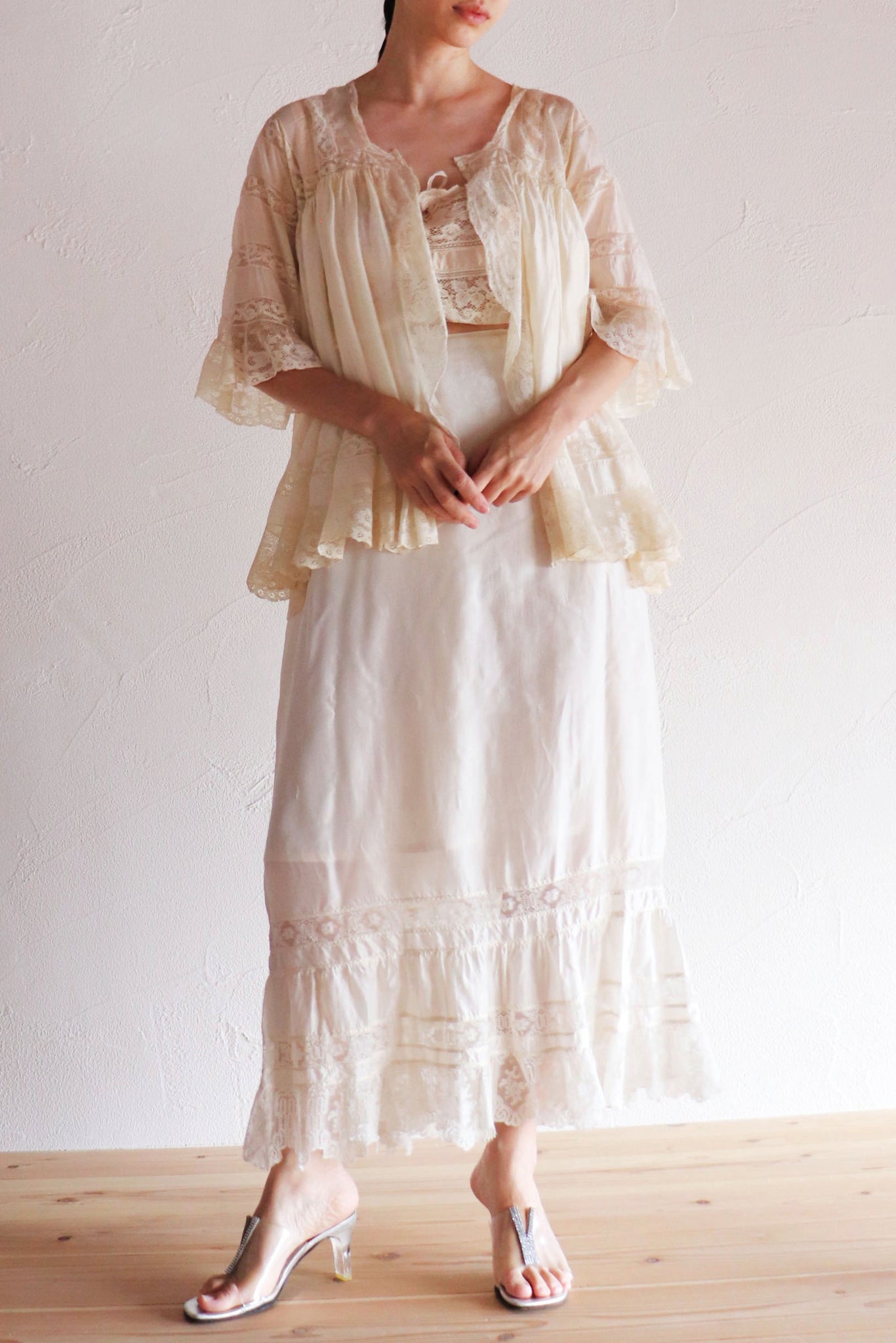1900s Silk Bed Jacket