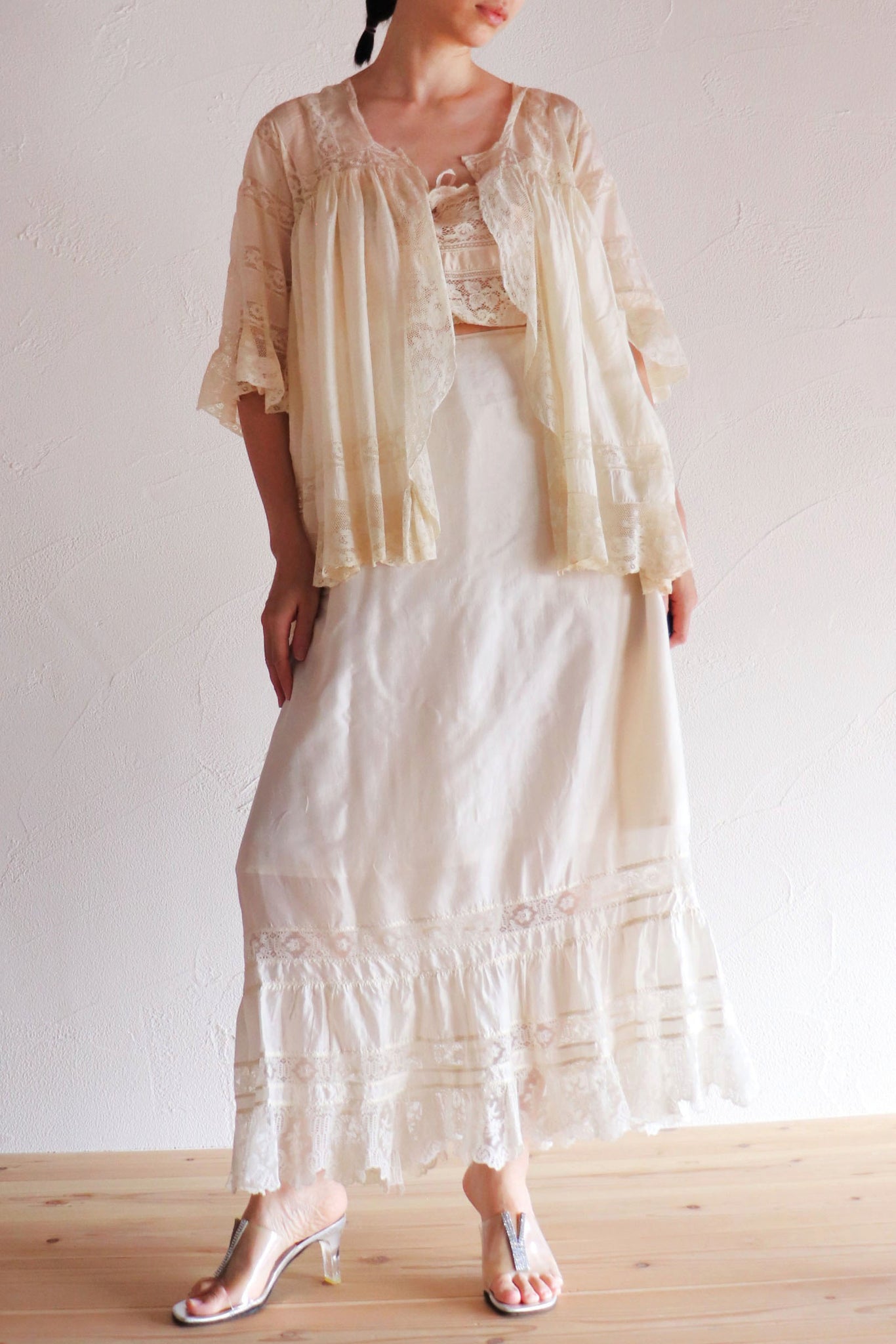 1900s Silk Bed Jacket