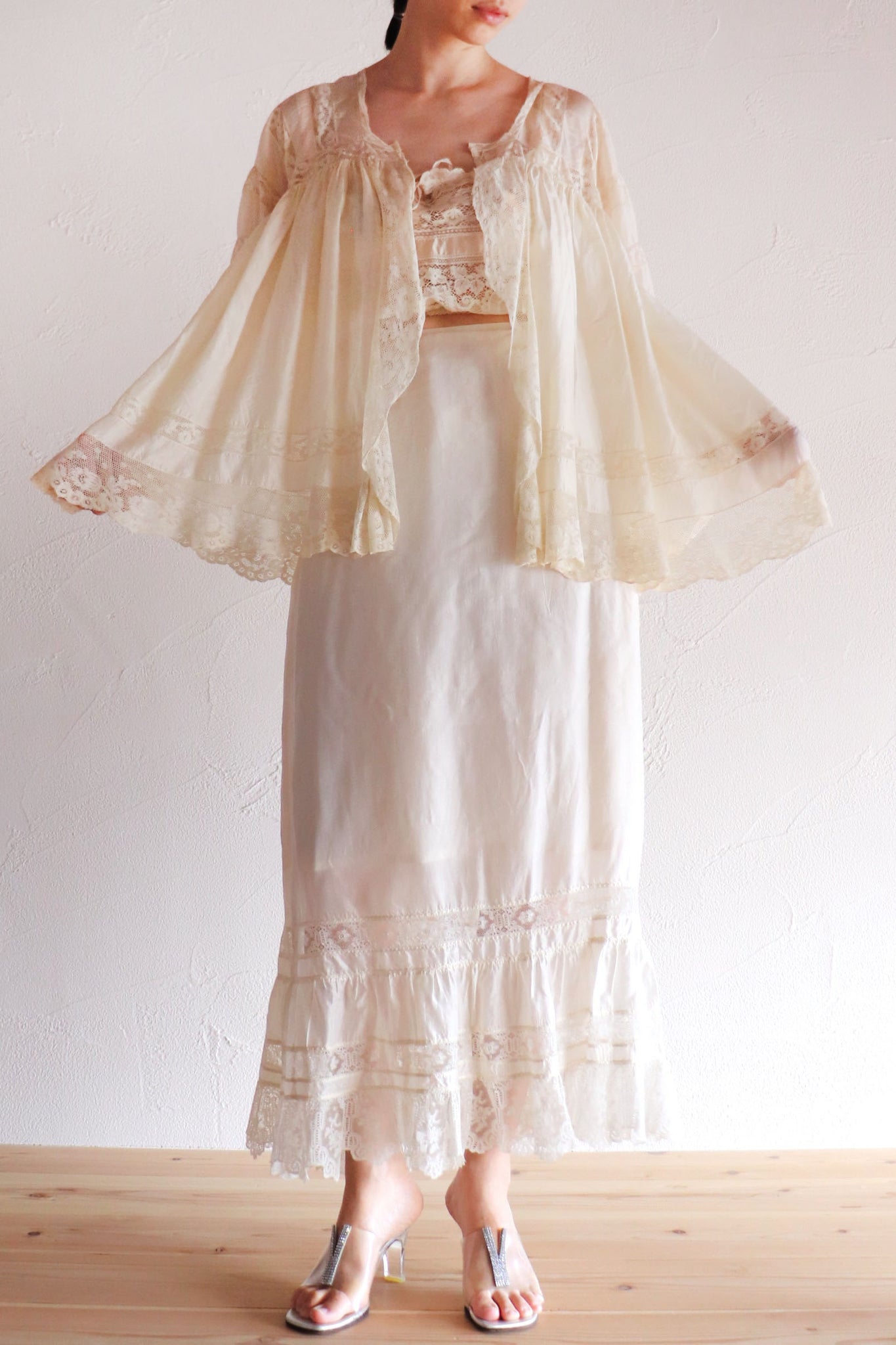1900s Silk Bed Jacket