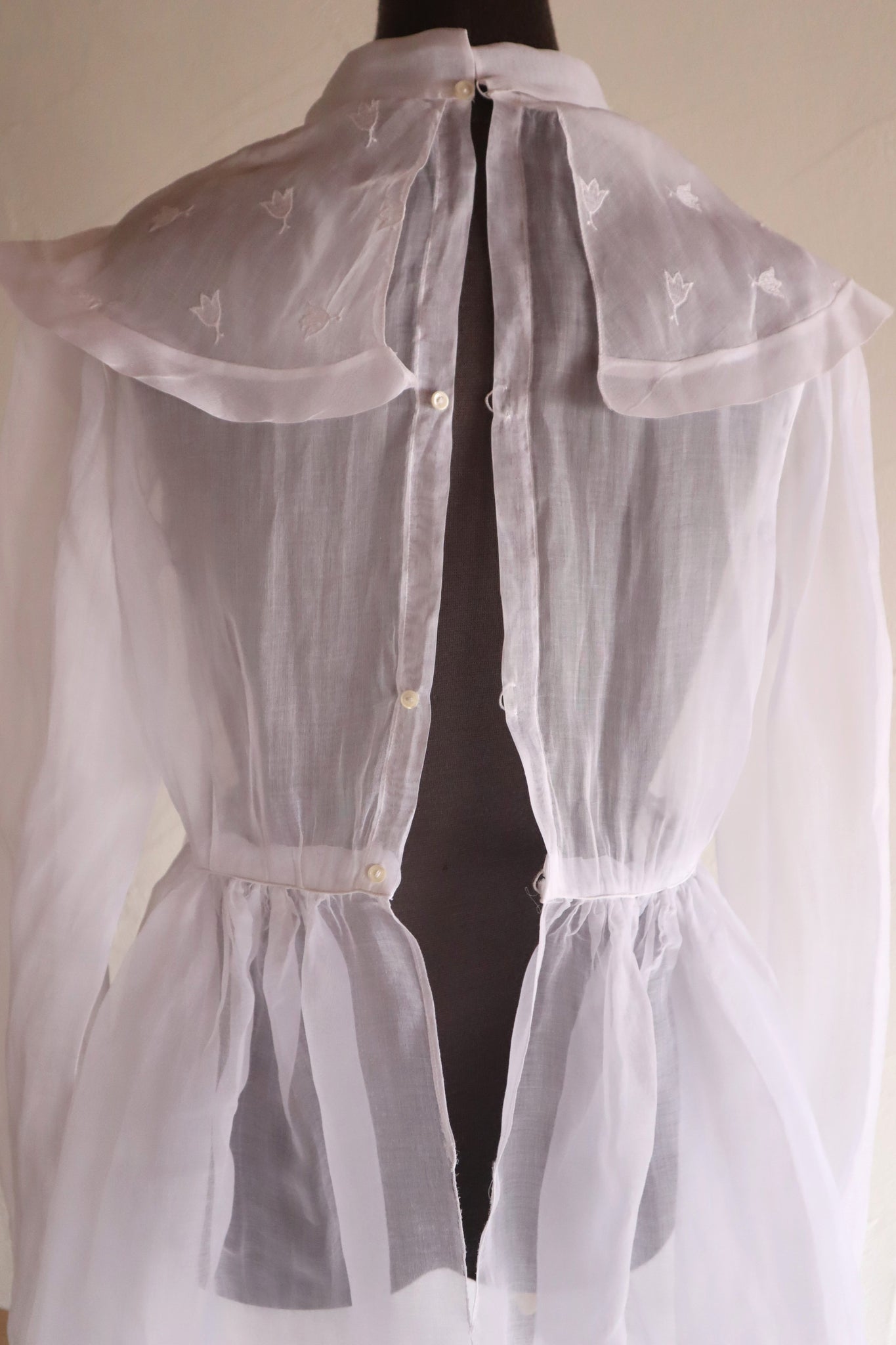 1950s Organdy Communion Dress