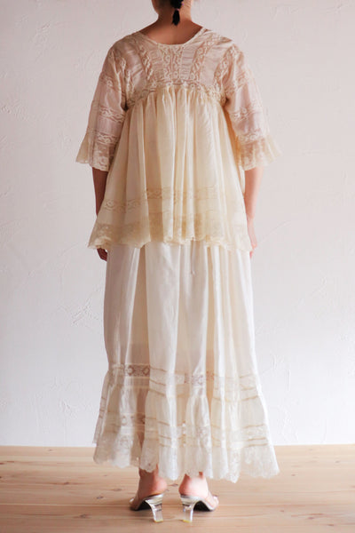 1900s Silk Bed Jacket