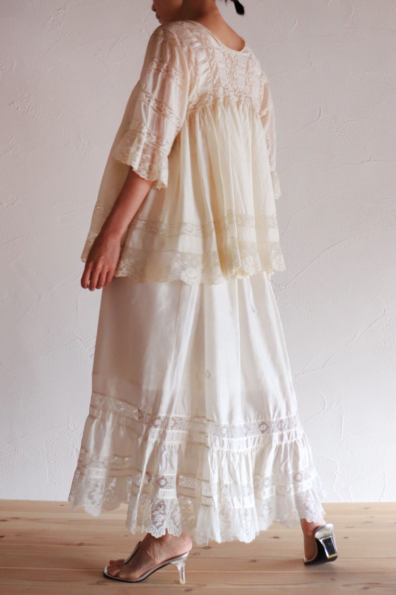 1900s Silk Bed Jacket