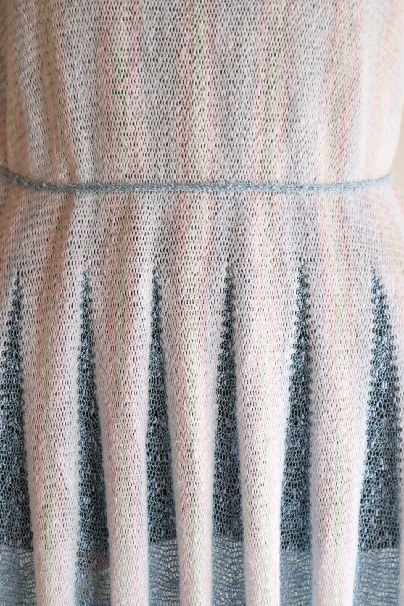70s Pastel Knit Dress