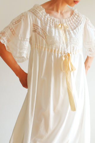 1900s Edwardian Nightgown