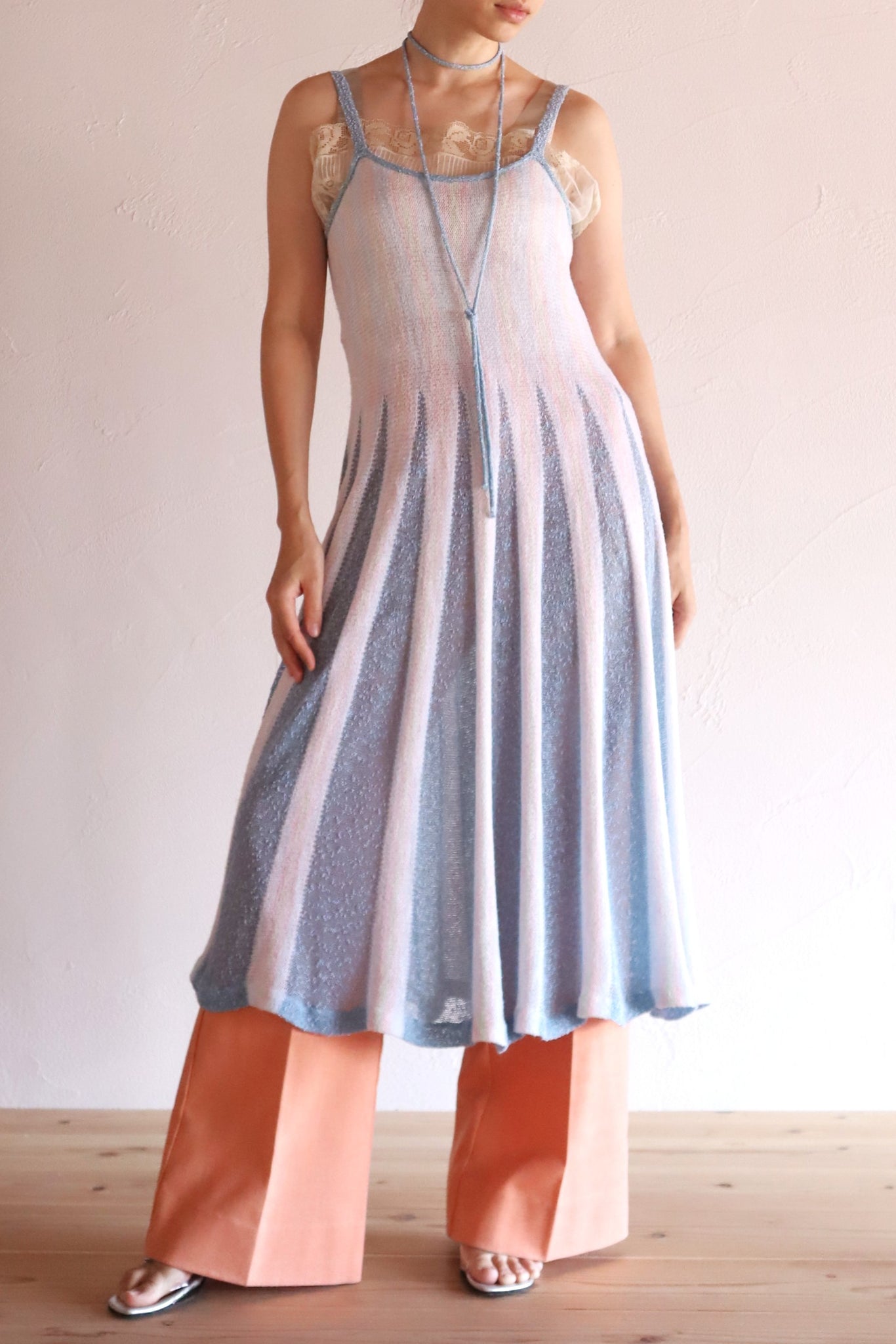 70s Pastel Knit Dress