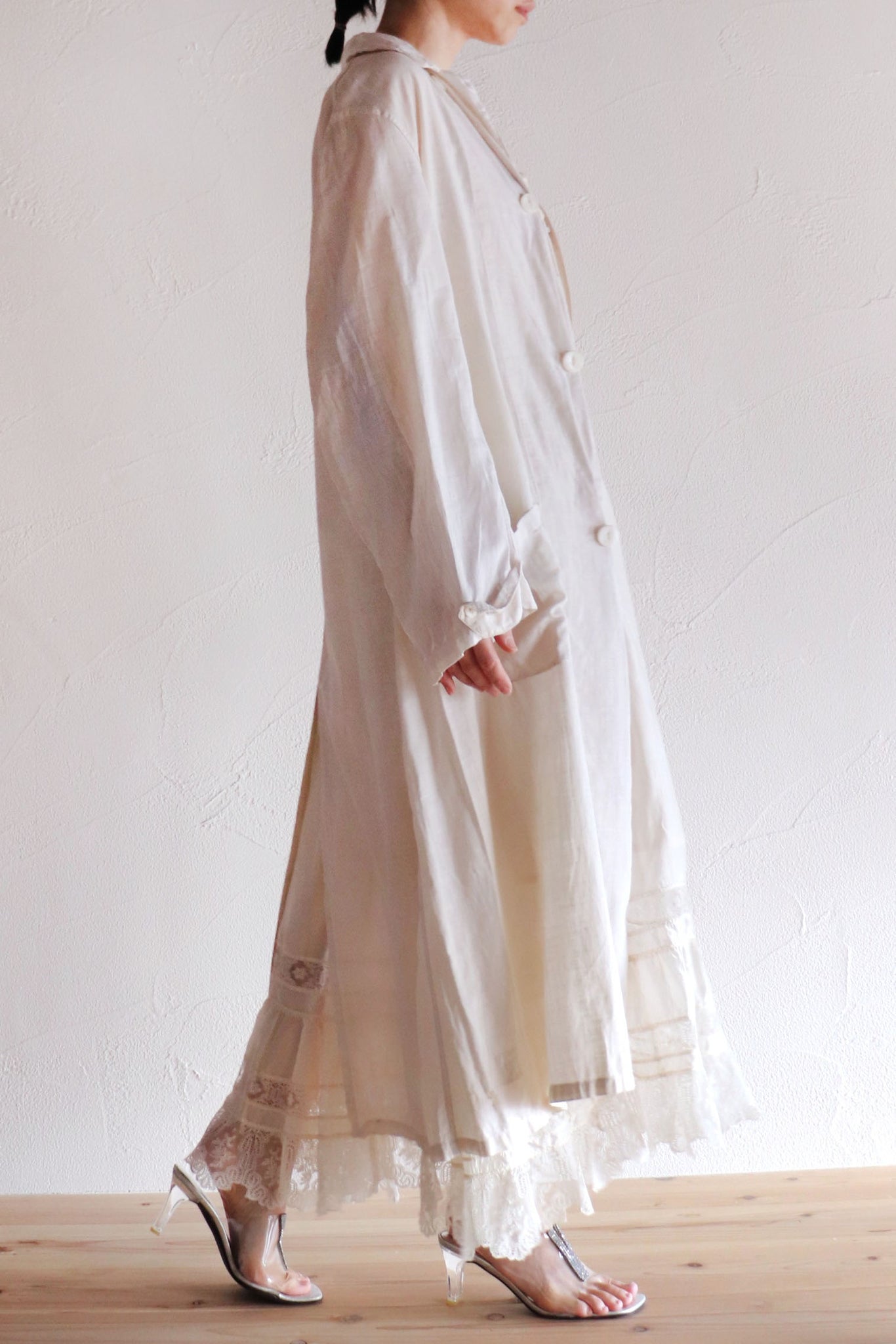 1910s~1920s Linen Duster Coat