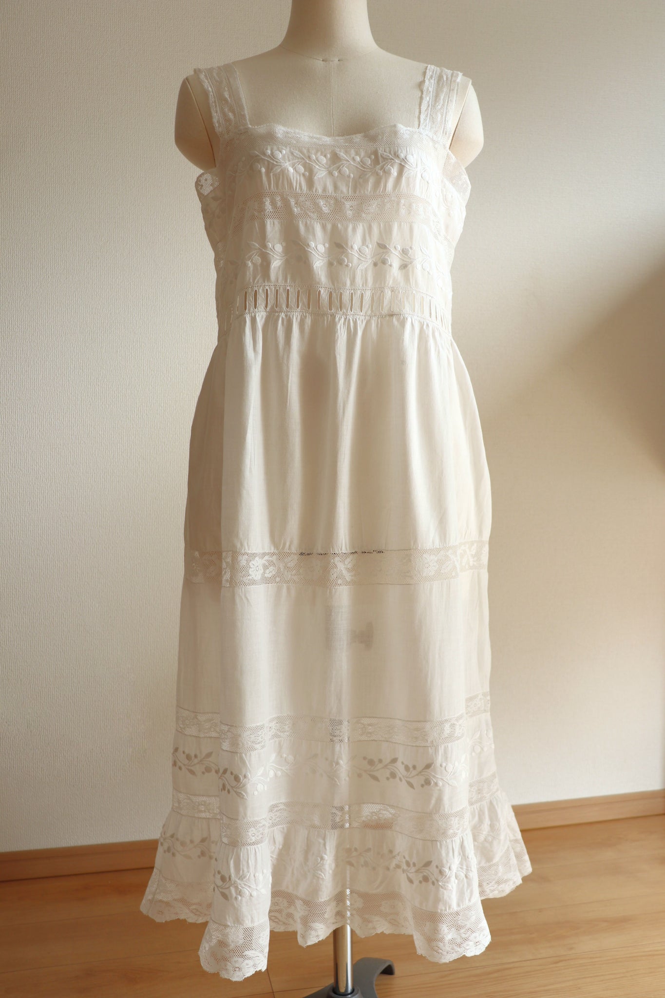 1900s Edwardian Chemise Dress