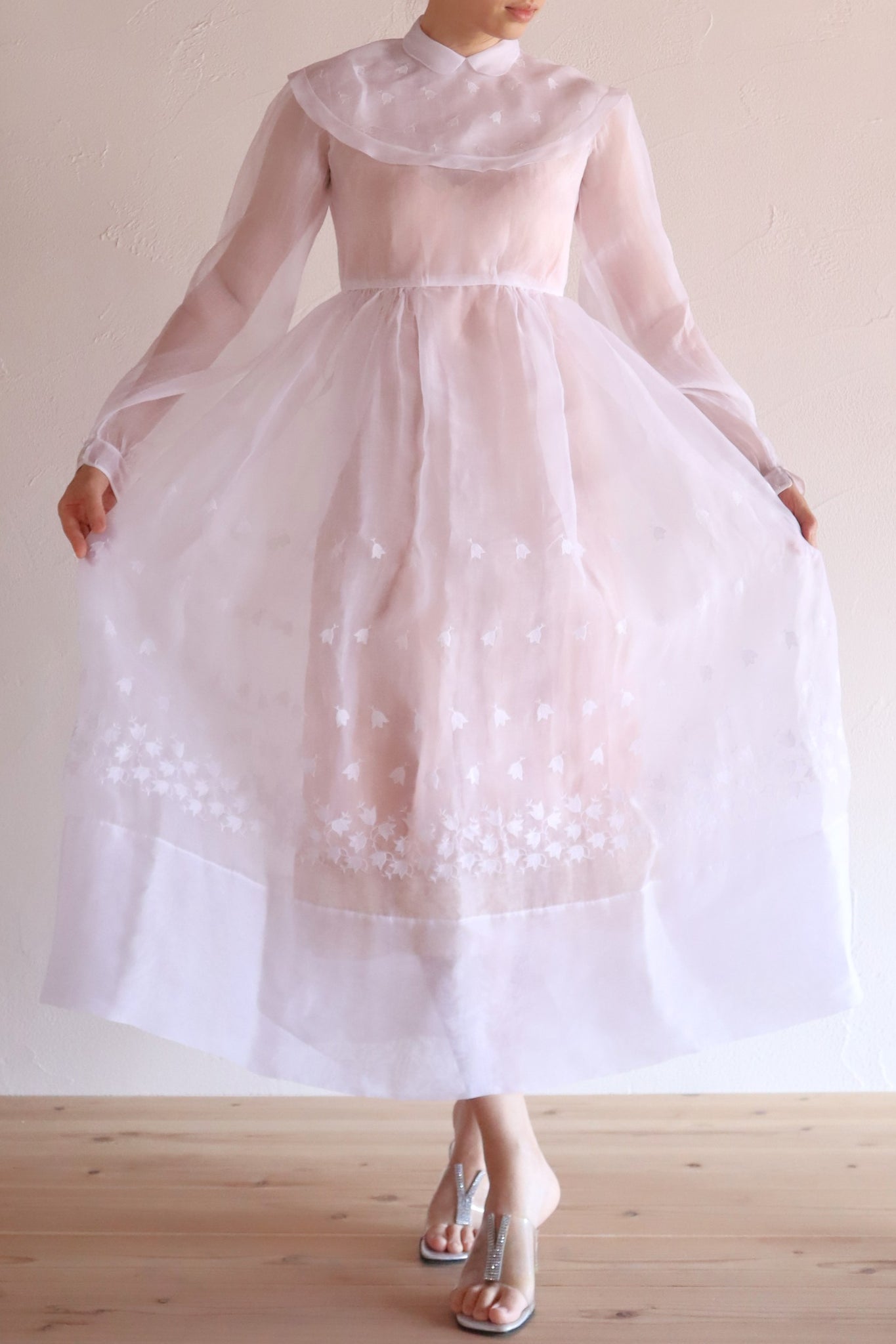 1950s Organdy Communion Dress