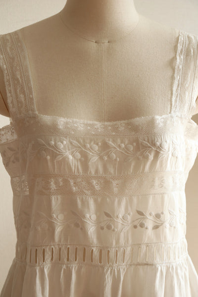 1900s Edwardian Chemise Dress