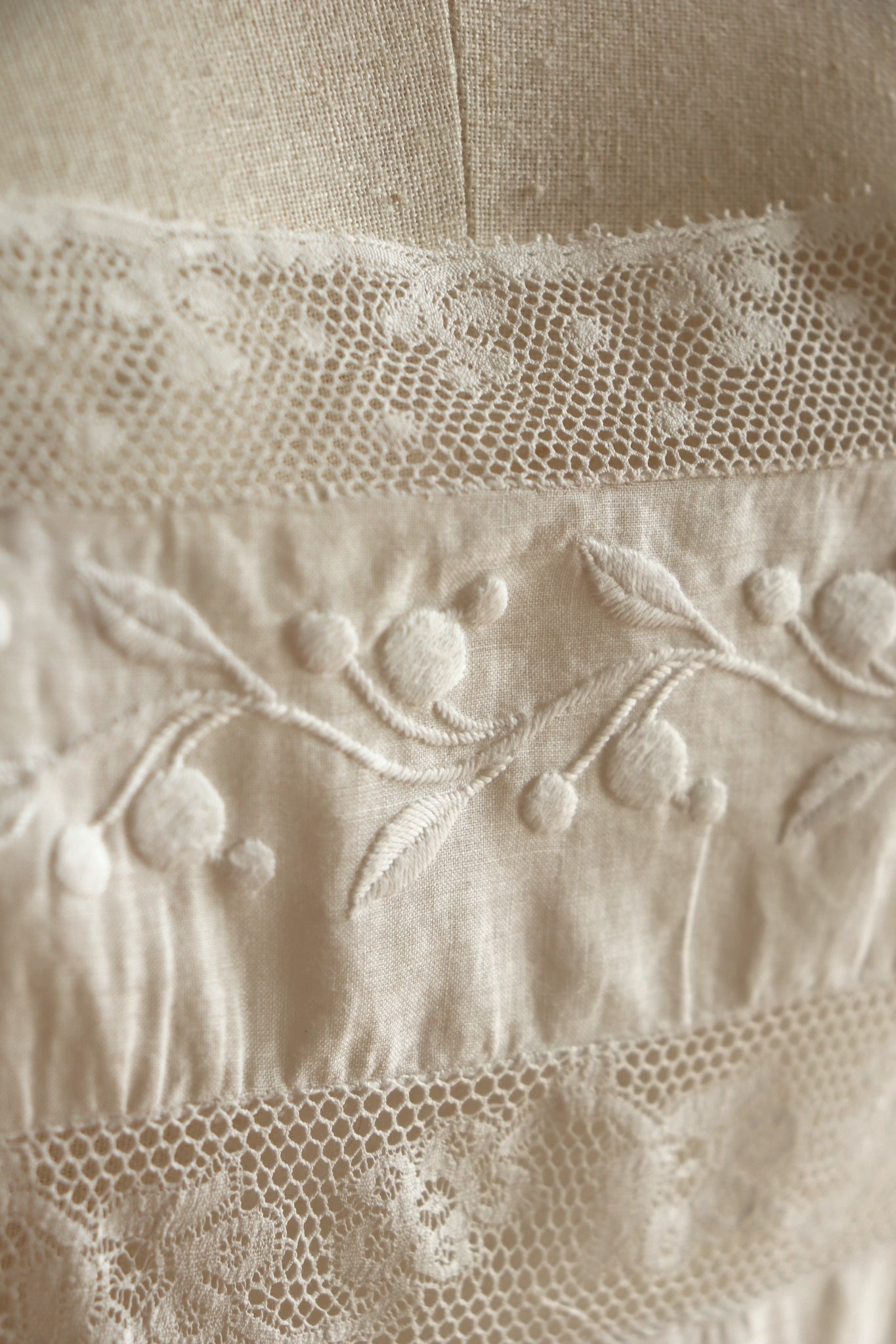 1900s Edwardian Chemise Dress