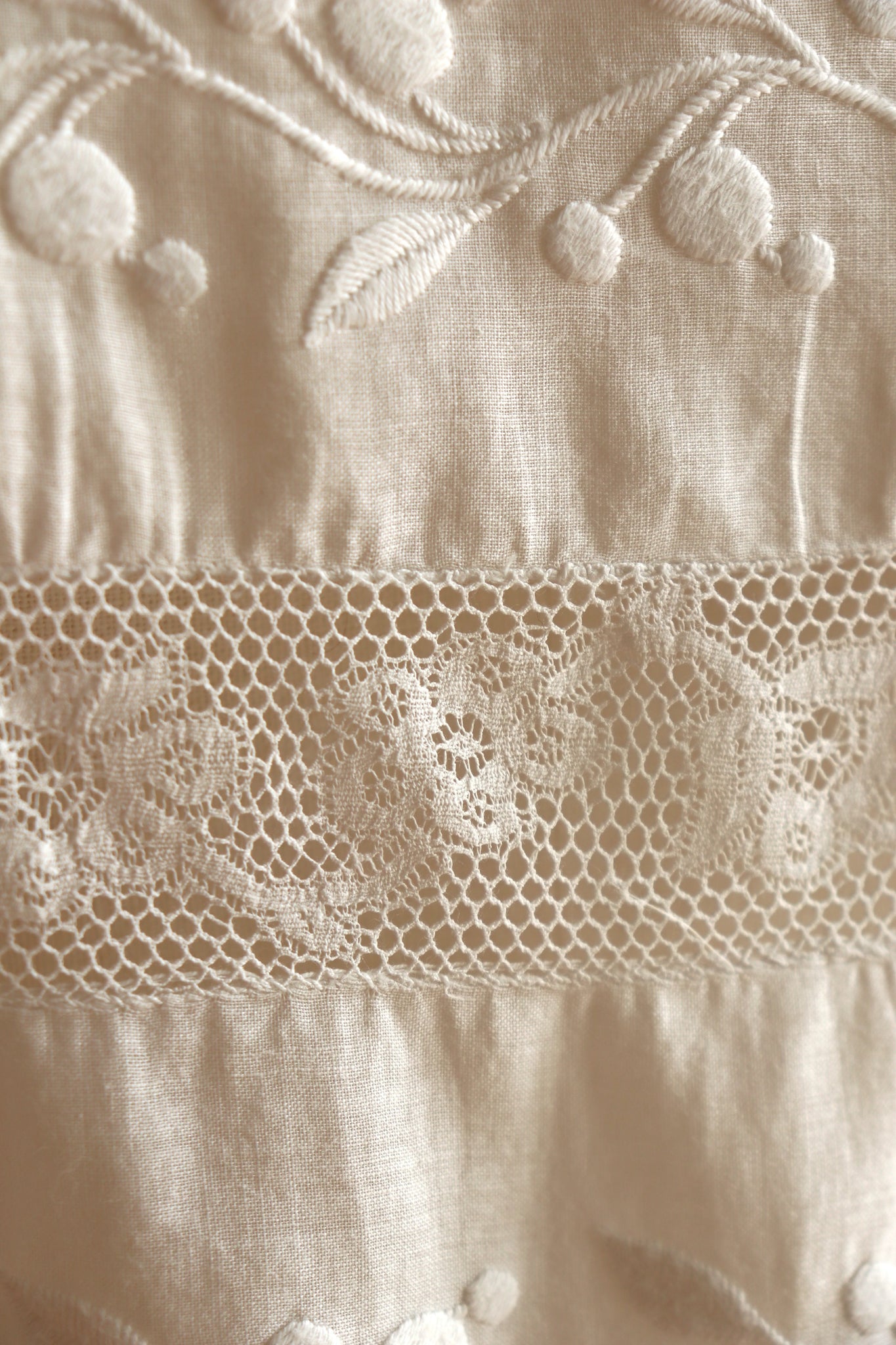 1900s Edwardian Chemise Dress