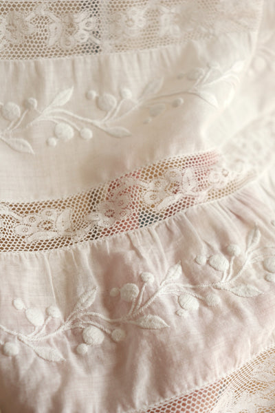 1900s Edwardian Chemise Dress