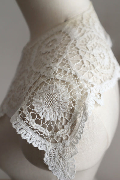 1900s French Assemblage Lace Collar