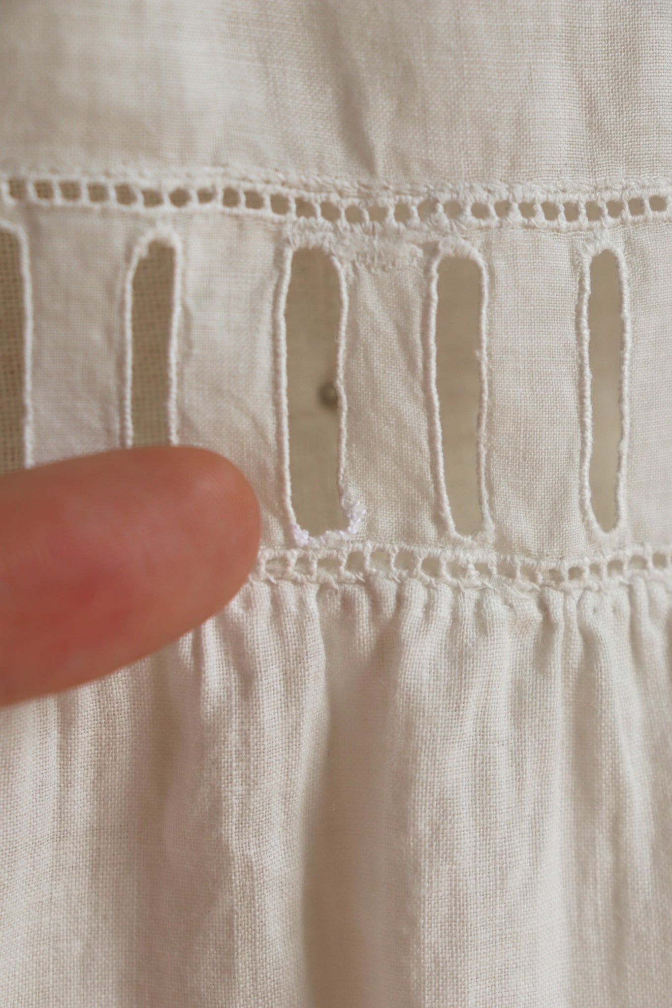 1900s Edwardian Chemise Dress