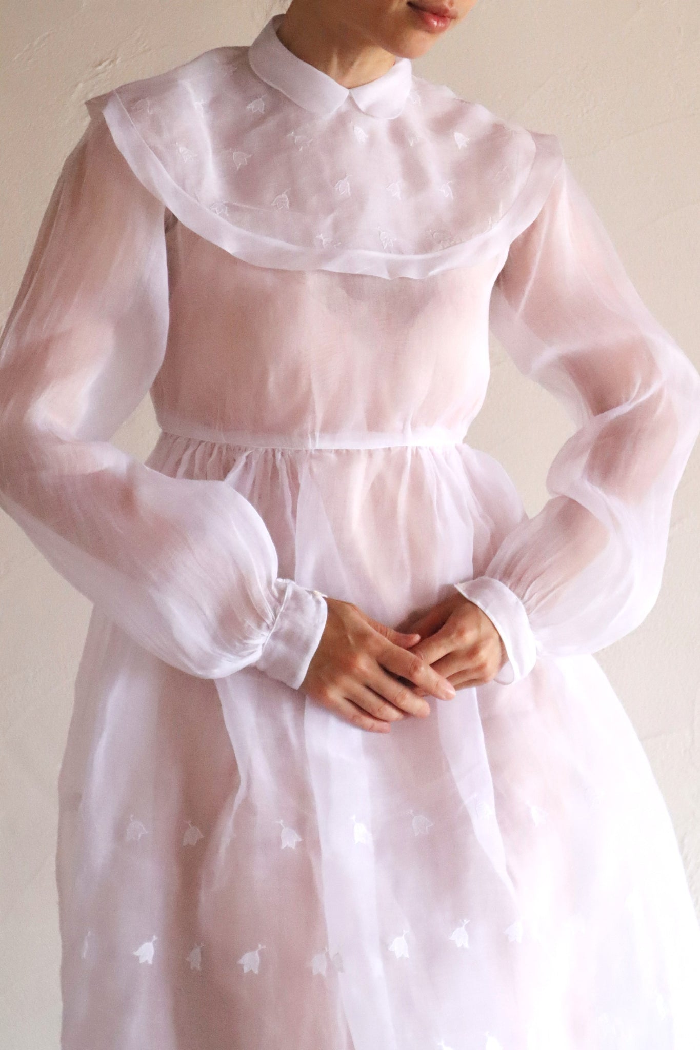 1950s Organdy Communion Dress