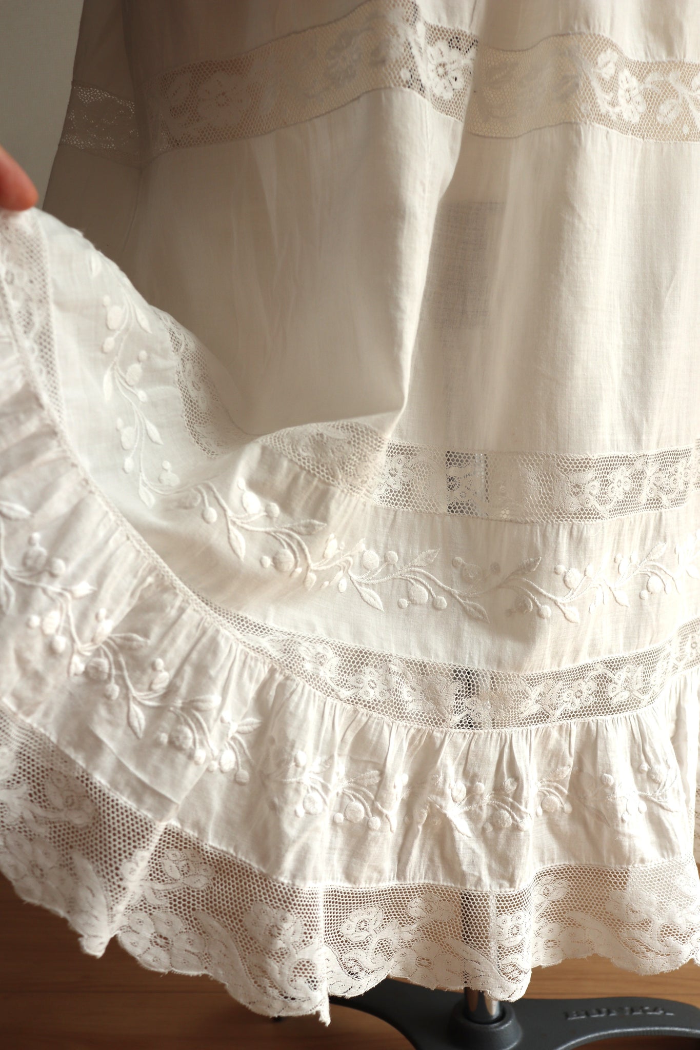 1900s Edwardian Chemise Dress
