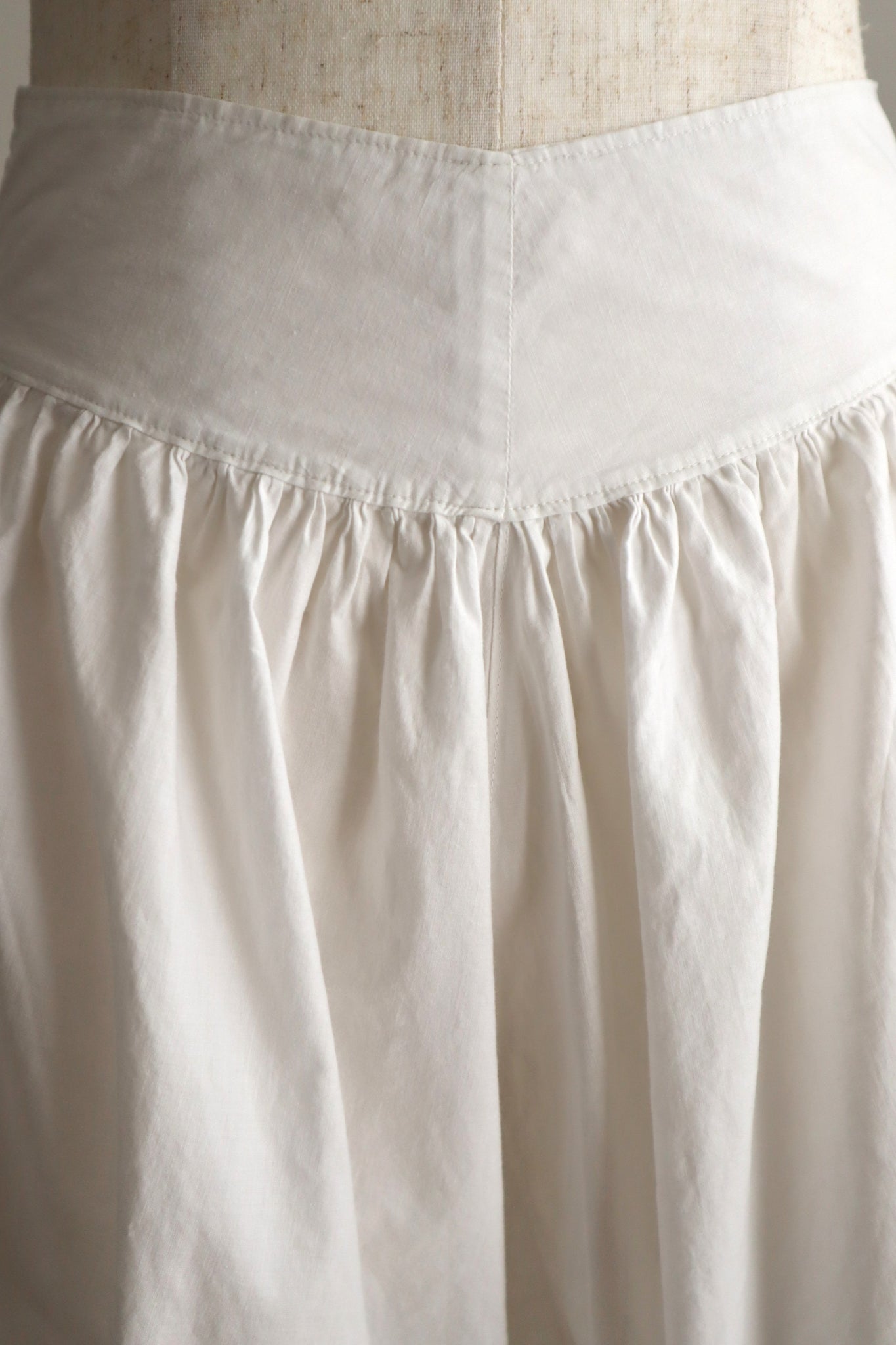 1890s White Cotton Valenciennes Lace Drawers